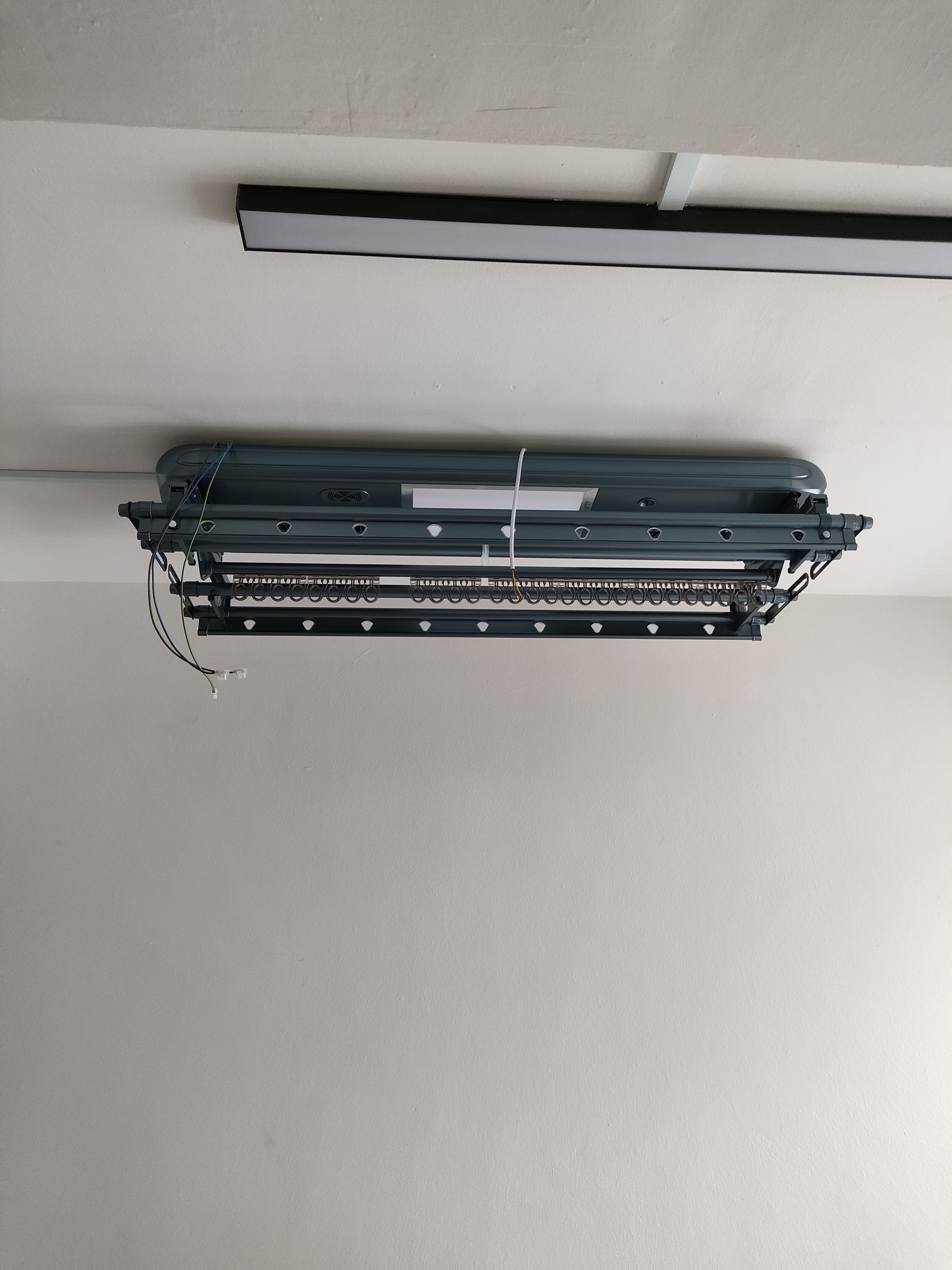 Our HOME has endless LOVE and LAUNDRY.... - LED ceiling light fixture, modern lighting installation, wall-mounted ceiling