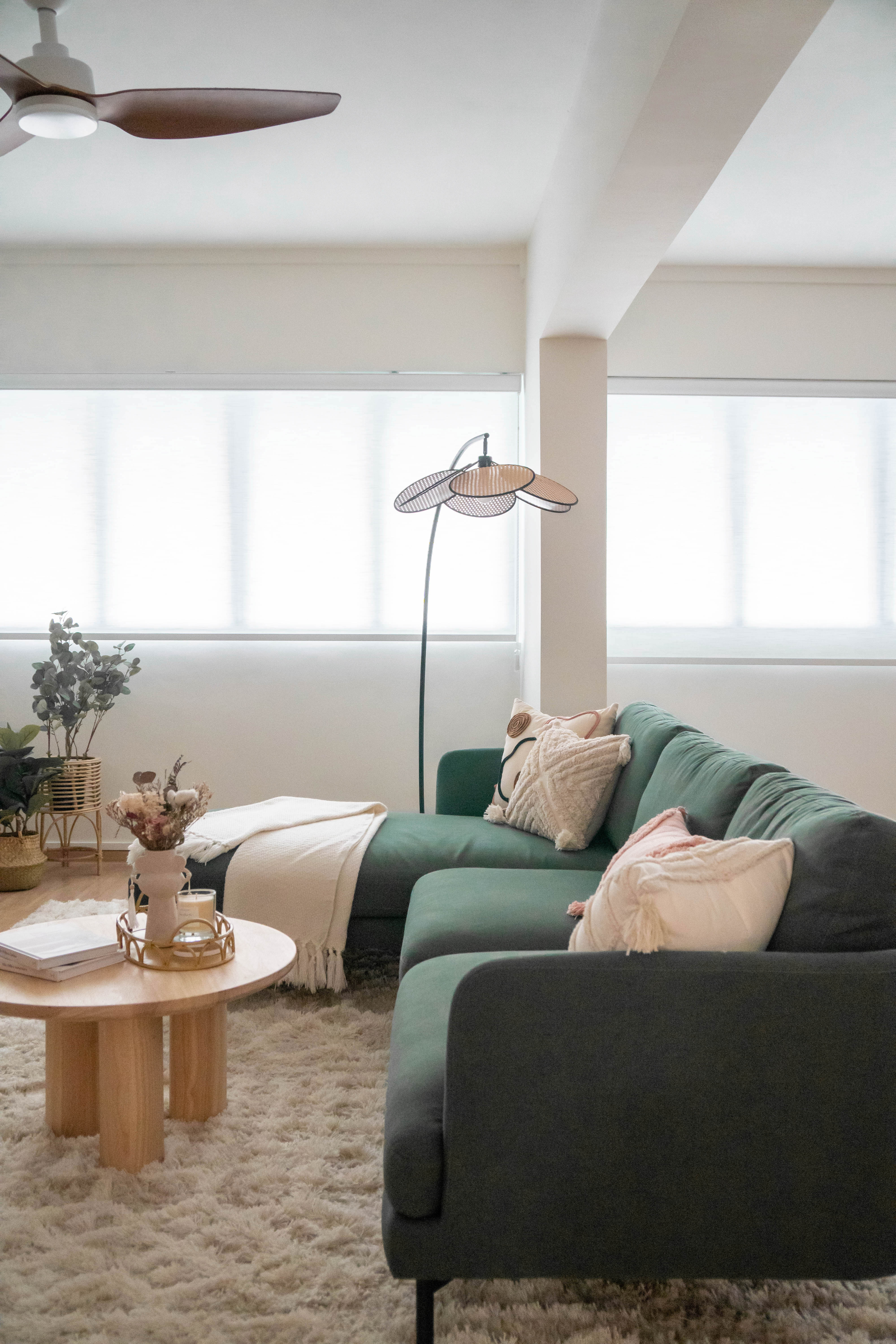 Scandi Living Room, Bedroom & Boho-chic Home Office