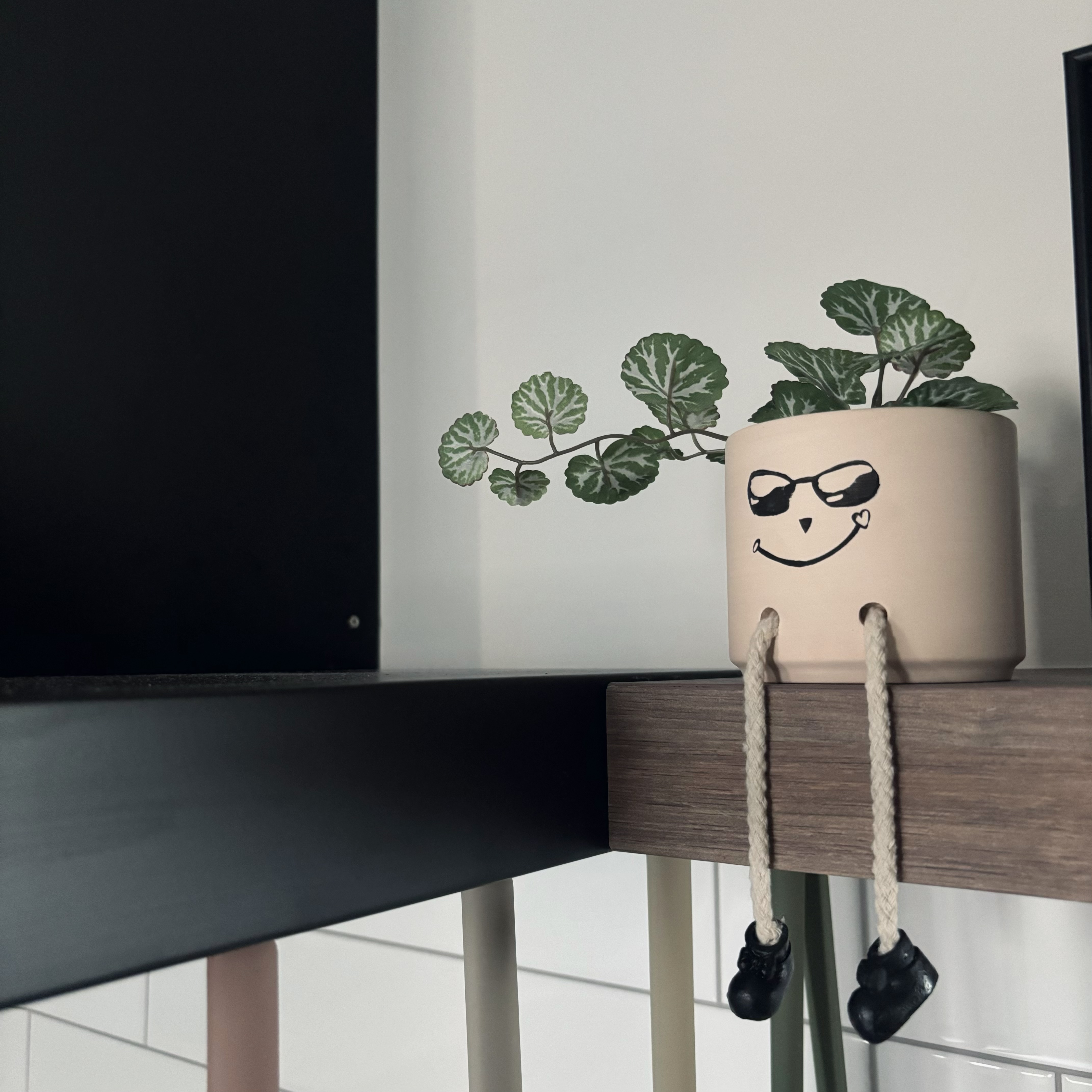 Elevating our home effortlessly with faux plants 🍃🌿 - mattress, potted plant, indoor plant, green leafy plant, indoor