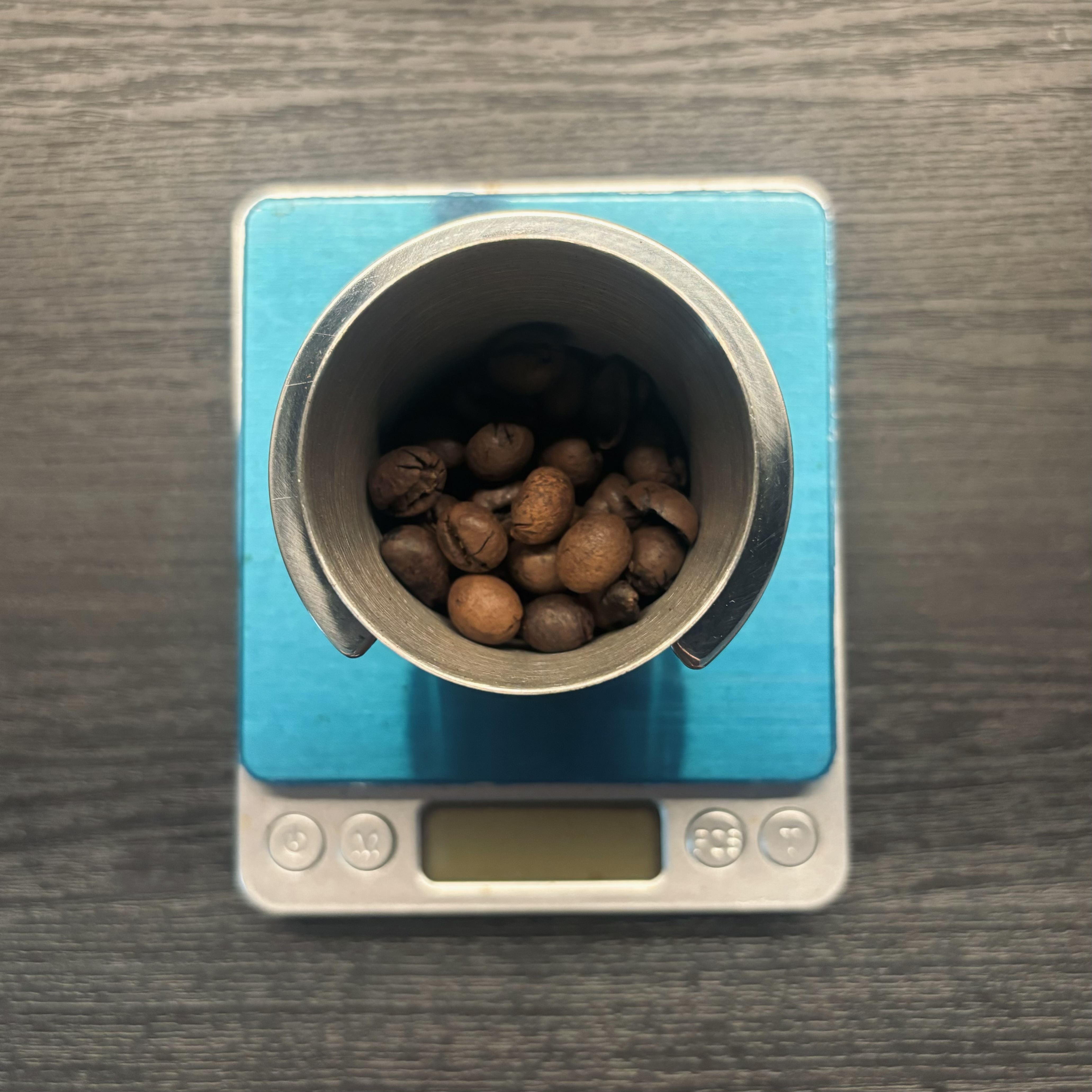 How to create a coffee nook in your home? - coffee beans, coffee grinder, coffee beans on scale, coffee beans measurement