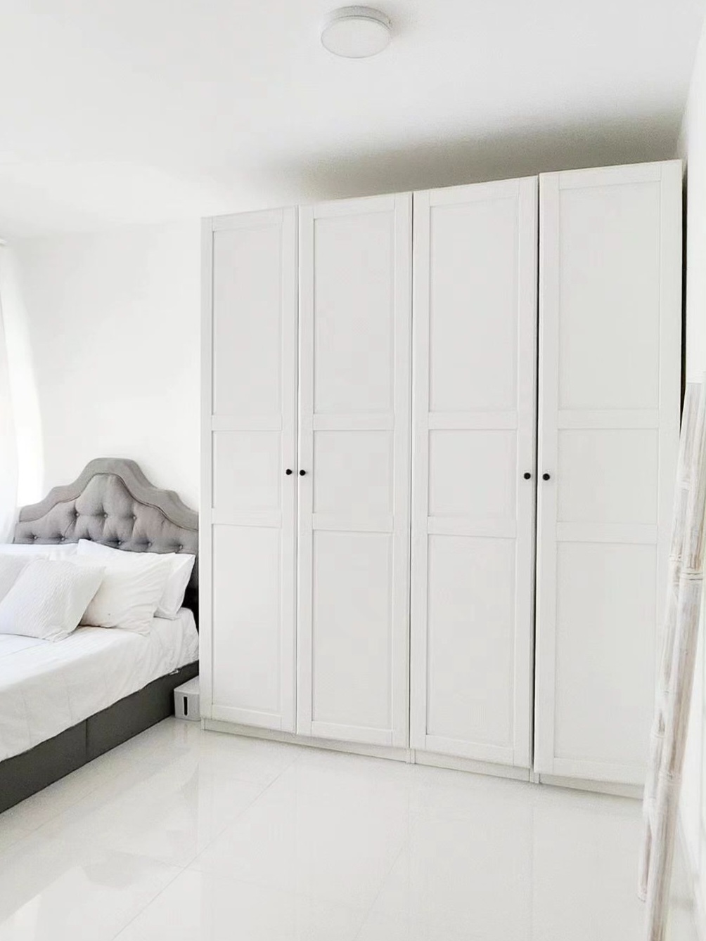 We saved $24400 from renovations & furnishing! - White, minimalist, modern, elegant, spacious, bright, clean, serene