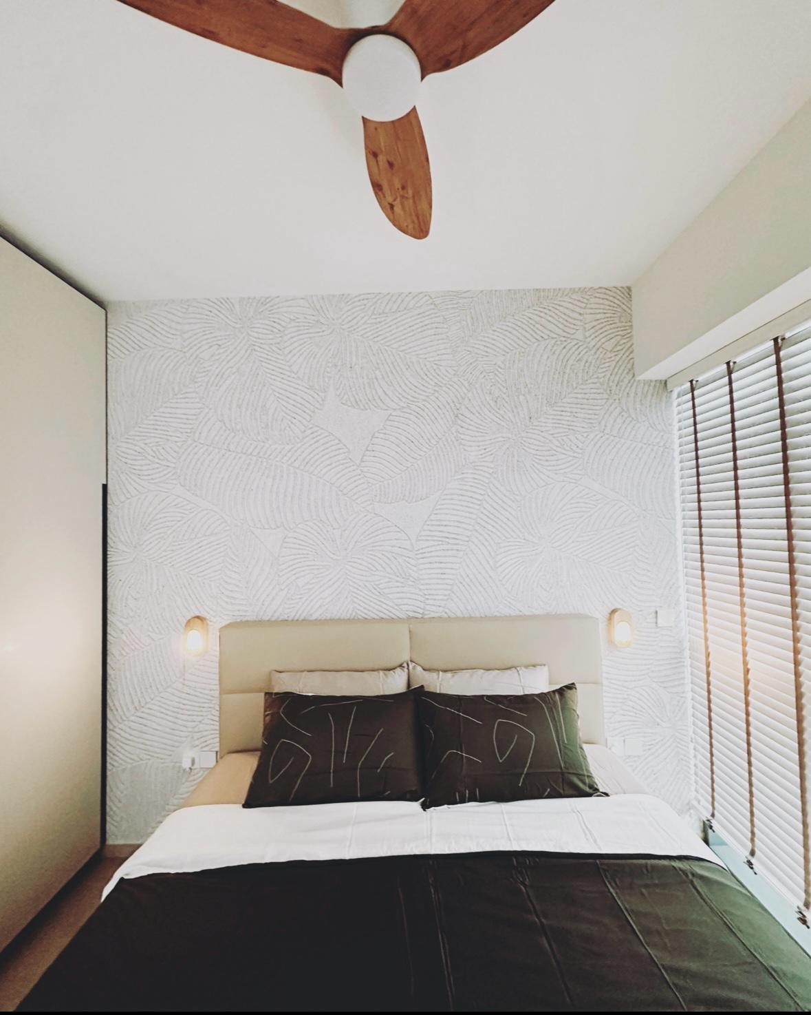 Smol Home best suits for singles & couples - Modern bedroom with stylish design, minimalist decor, neutral color palette