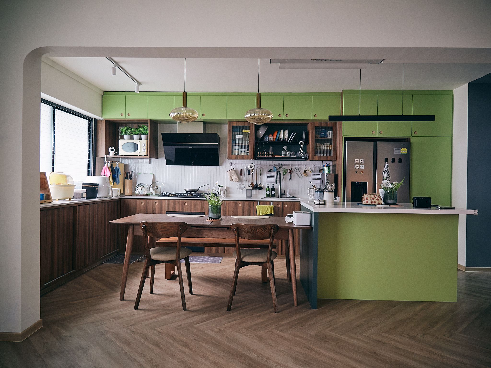 A family home with a vintage charm