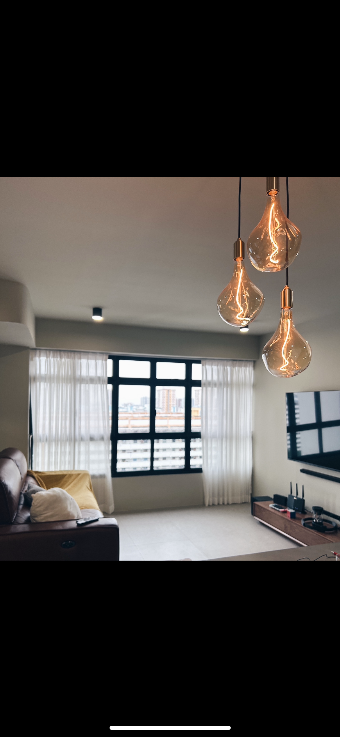 Walk about our first #nonego furnitures! - Modern living room, contemporary design, stylish pendant lights, minimalist decor