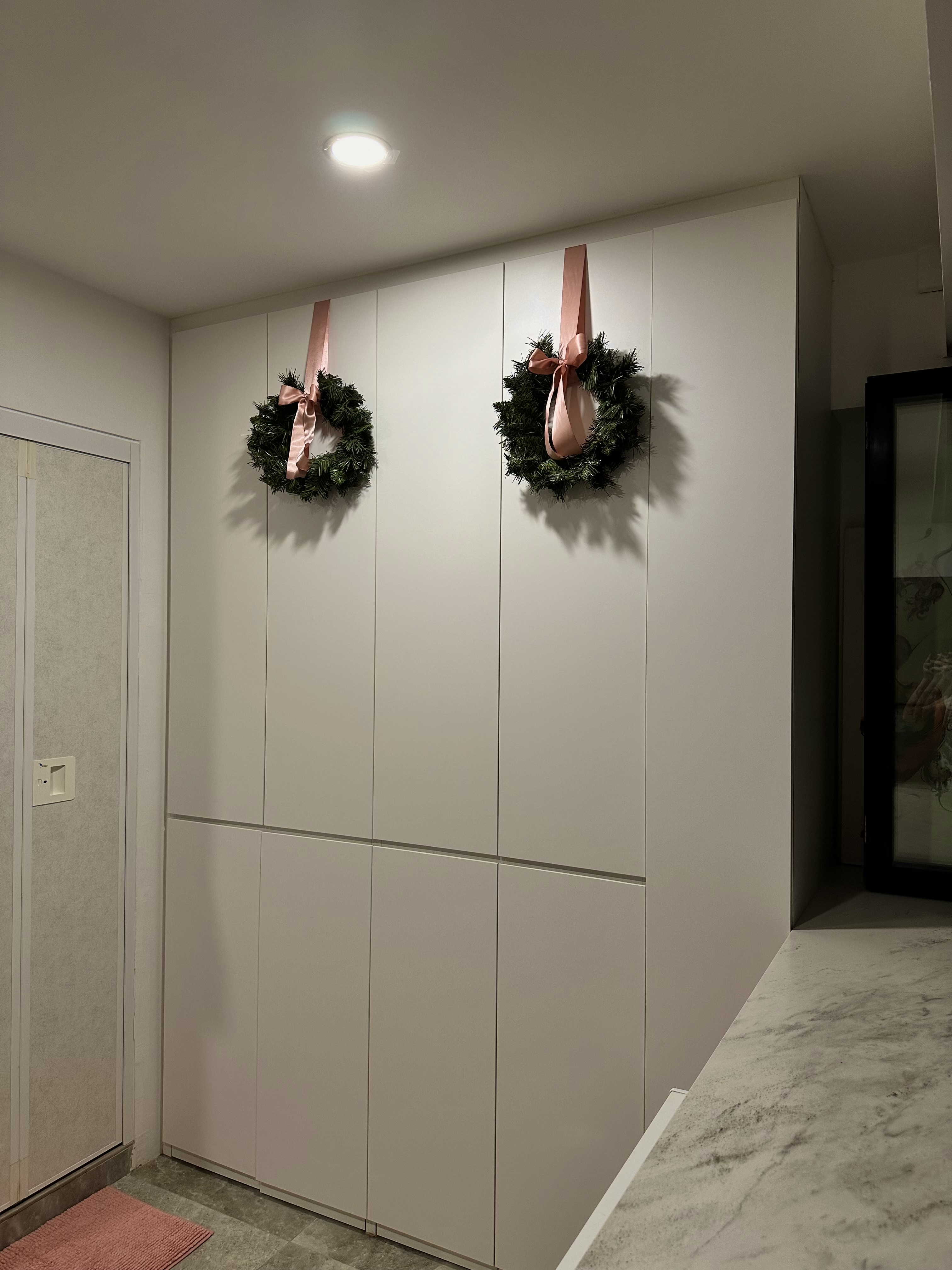 Our Home's Holiday Glow-Up with Crystal Sparkles and Pretty in Pink