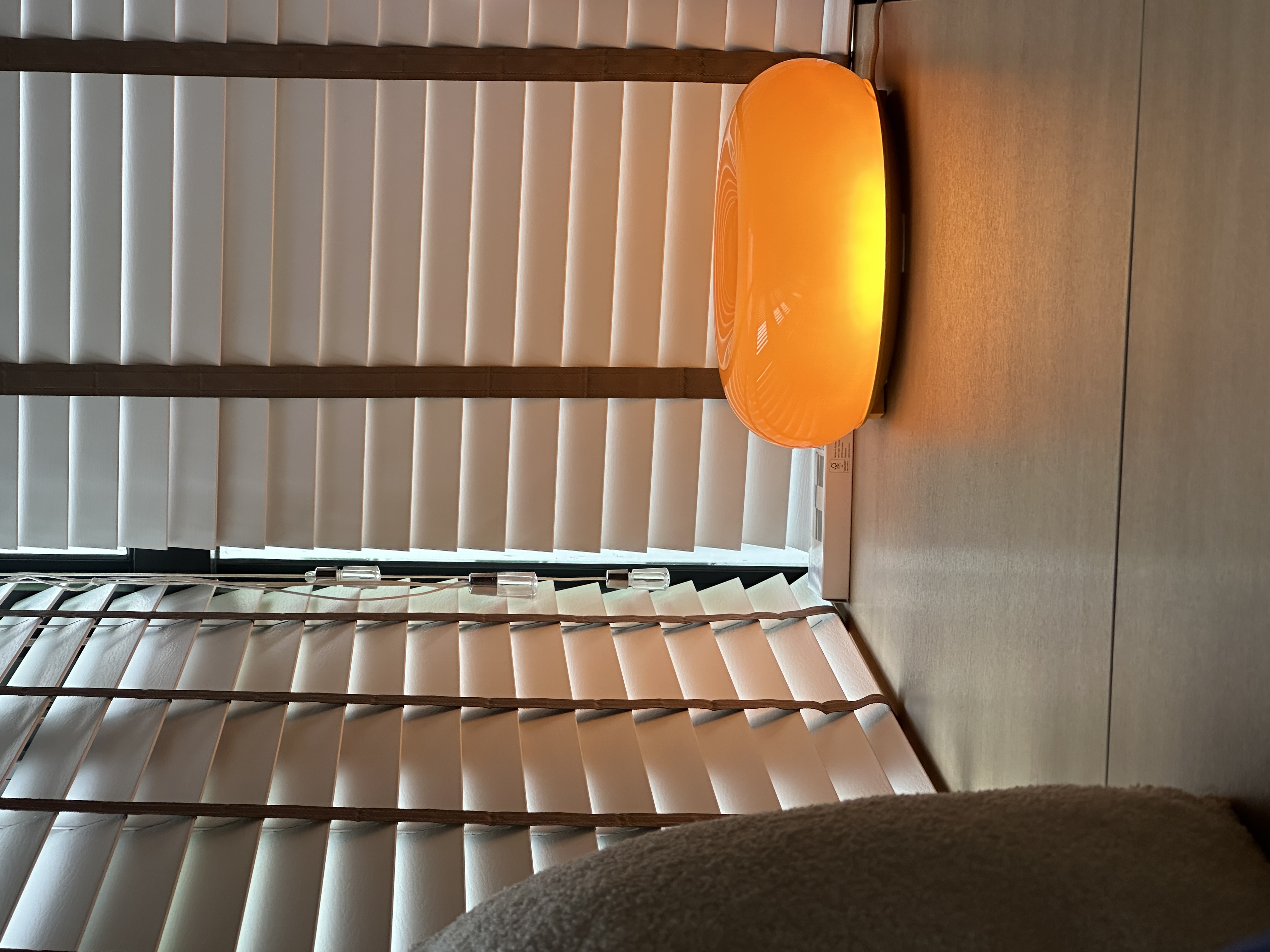 A cozy dining space right at the window bay!