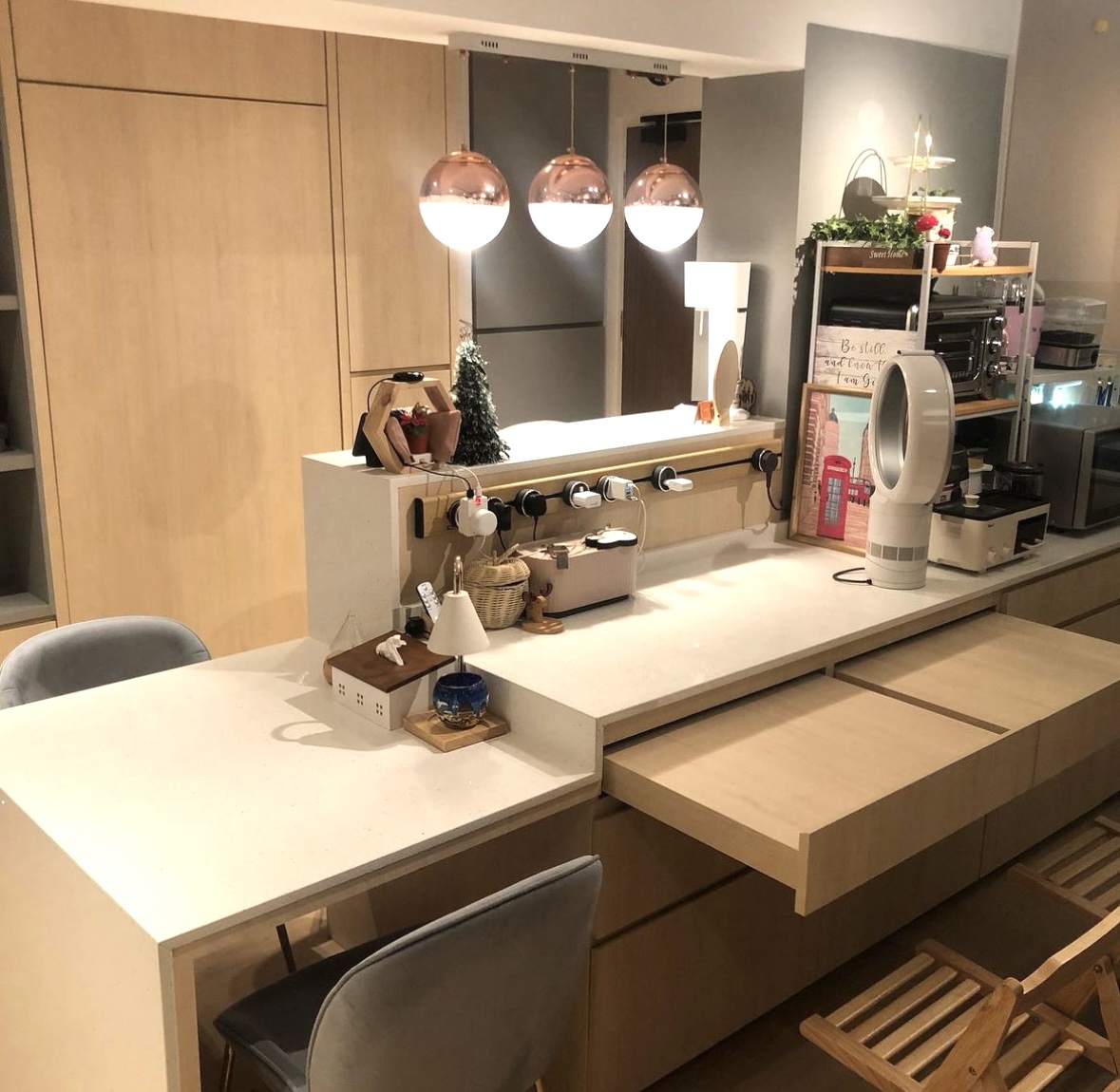 Our Dining Space: 2 Dining Zones for Maximum Flexibility - modern kitchen, contemporary design, minimalist decor, sleek