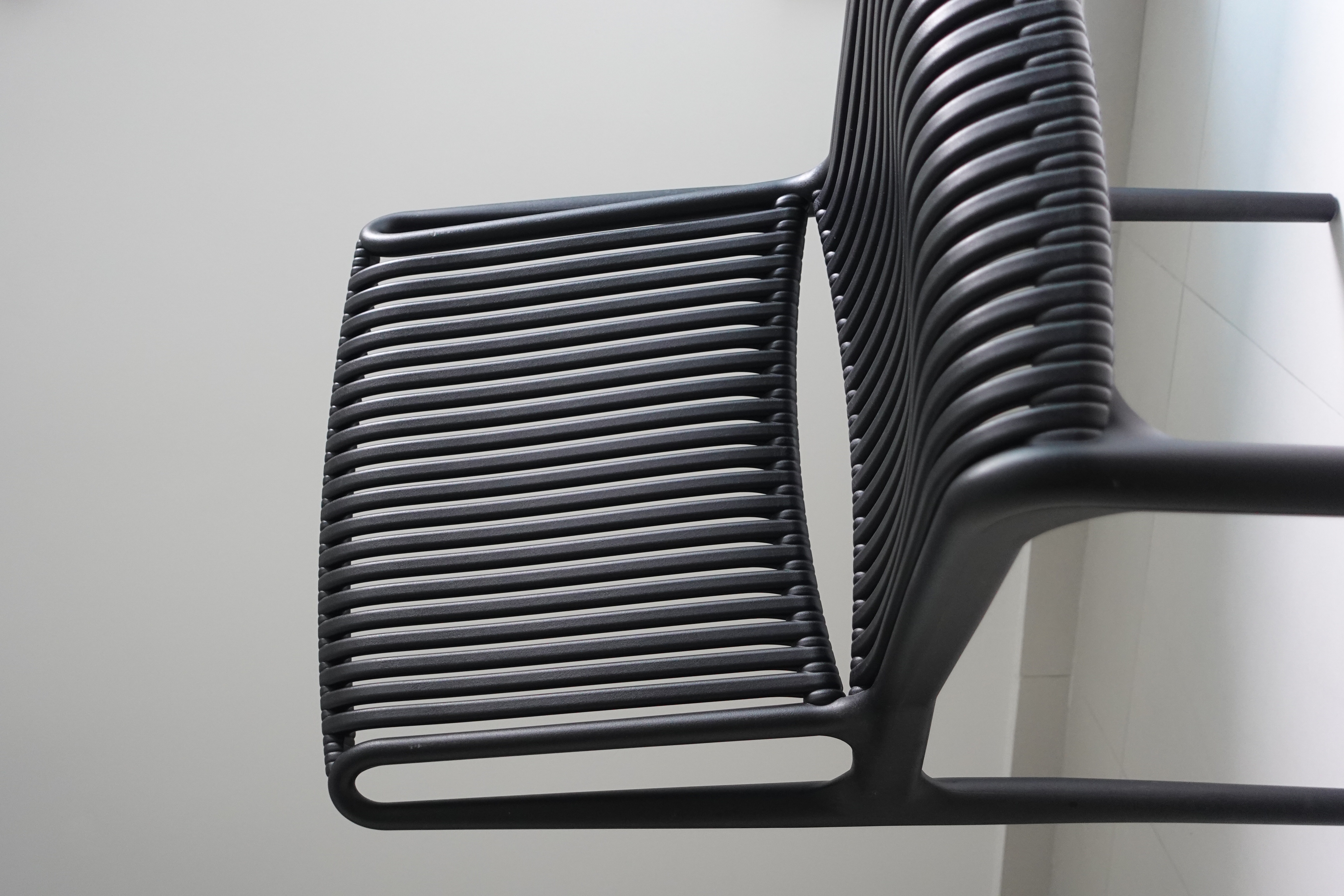 How we kept our dining room visually clutter-free - Black, modern, sleek, minimalist, contemporary, industrial design