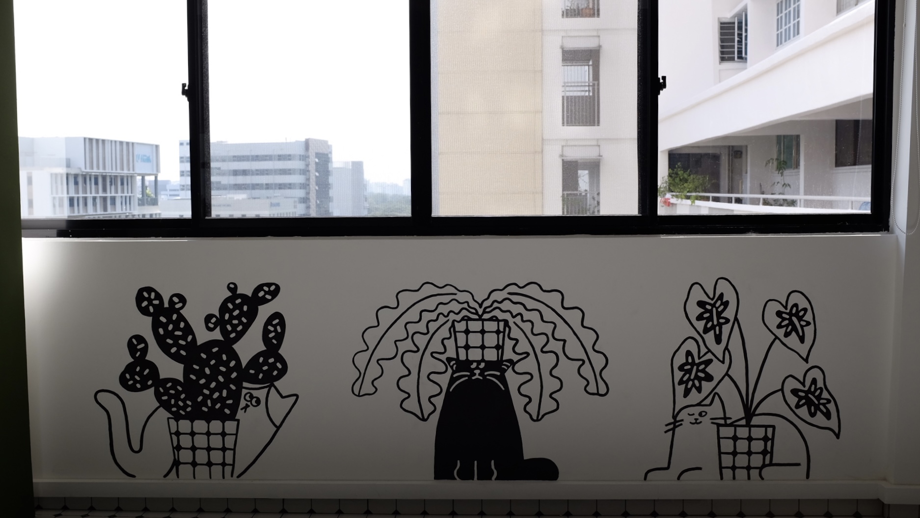 Living Room: Cats' Playground!