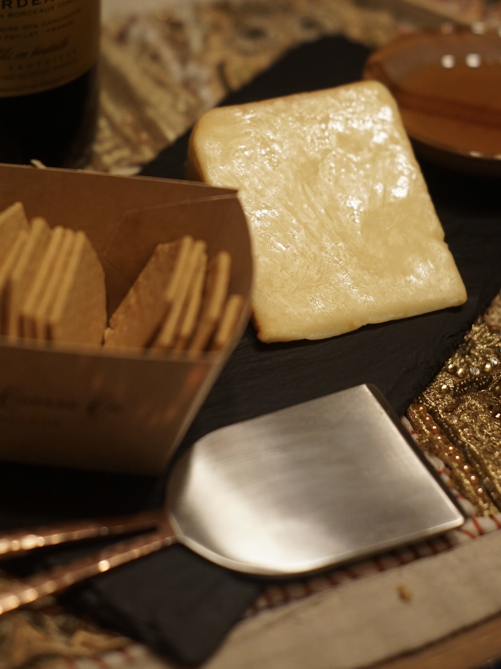 Festive Chinese New Year Vibes at Home - French cheese, cheese board, crackers, cheese slice, gourmet cheese, artisanal