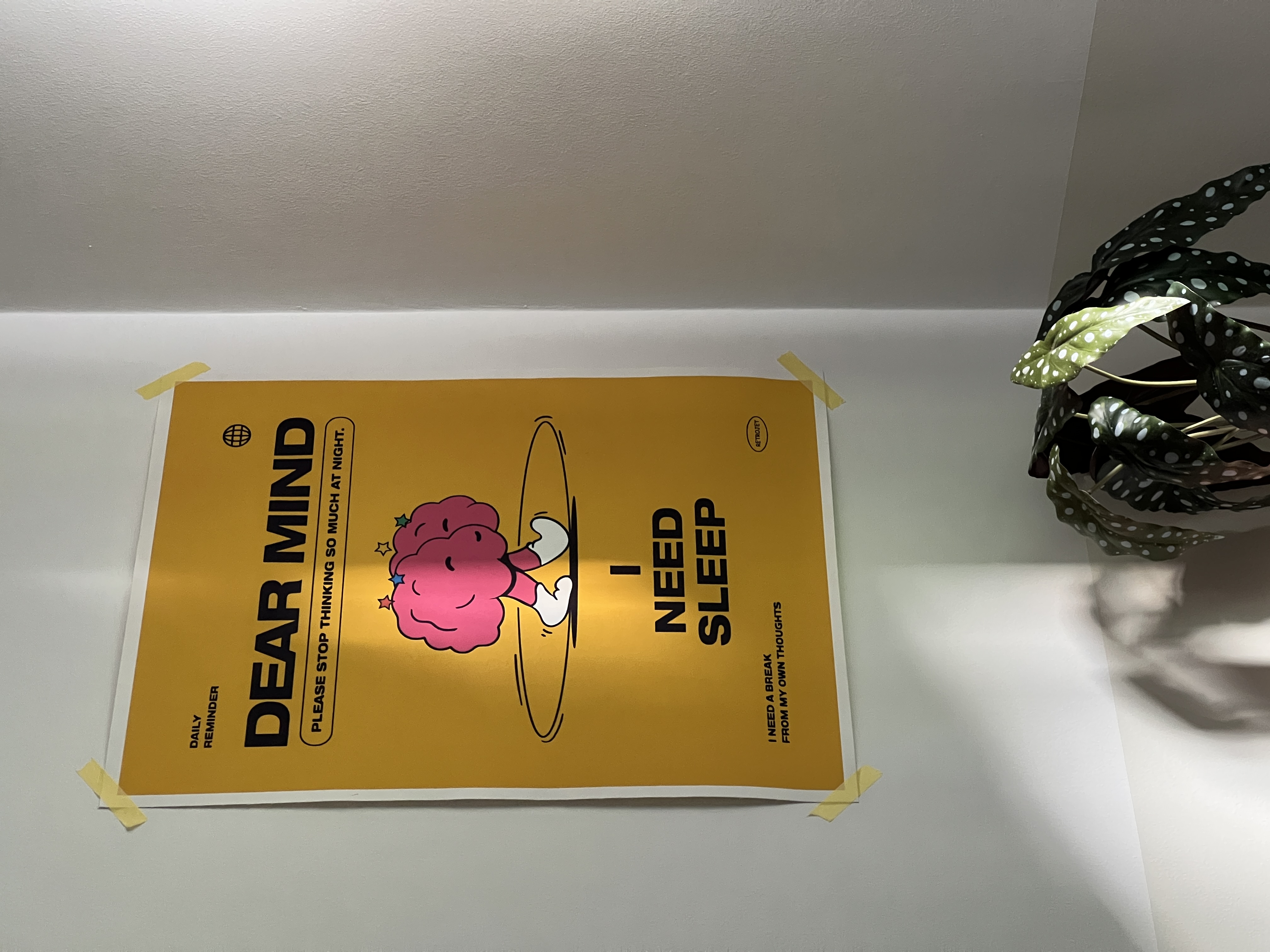 The workspace need not be so dull - Mental wellness, brain health, sleep reminders, daily reminder, plant decor, calming