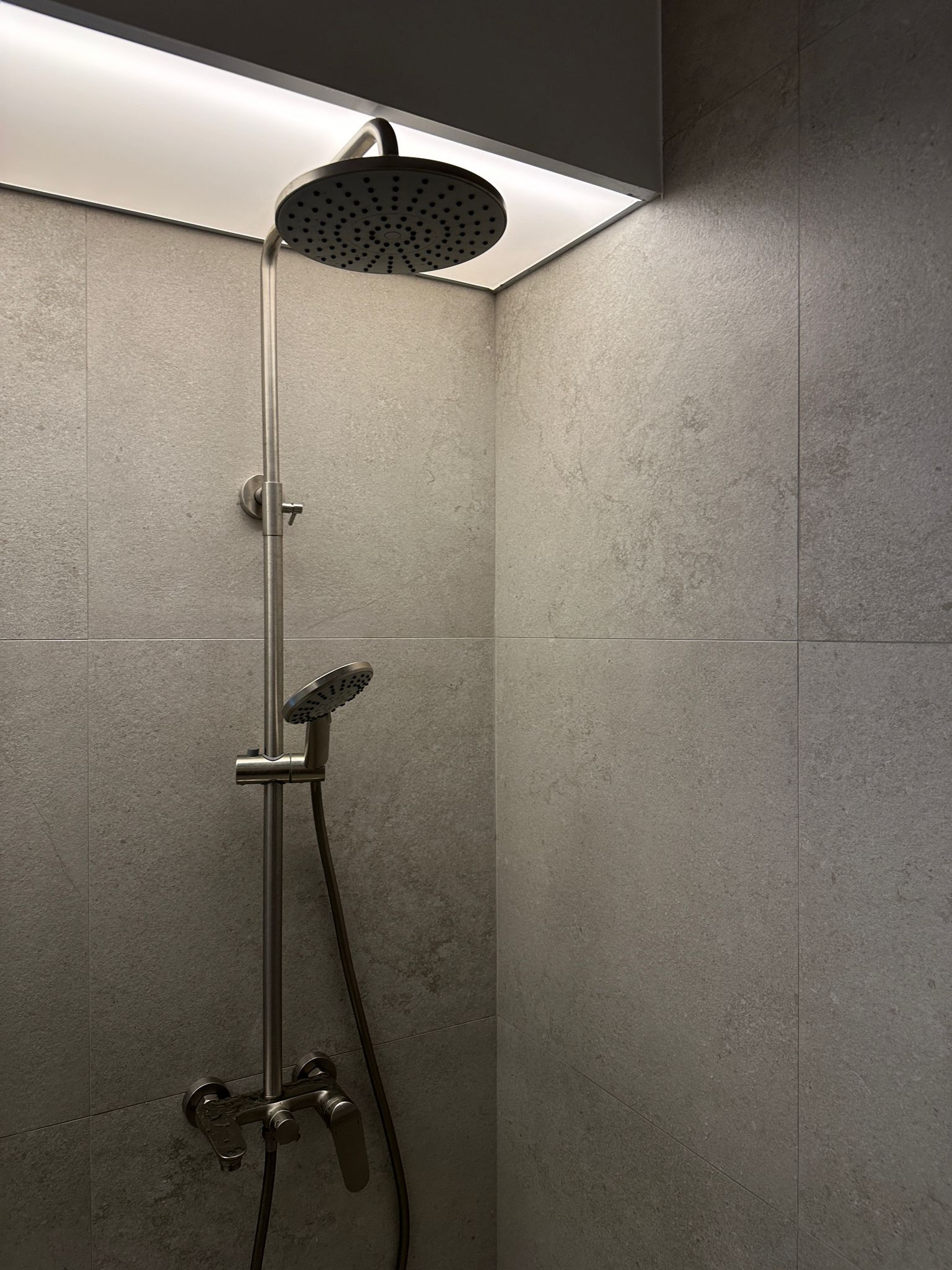 Our wabi-sabi master bathroom