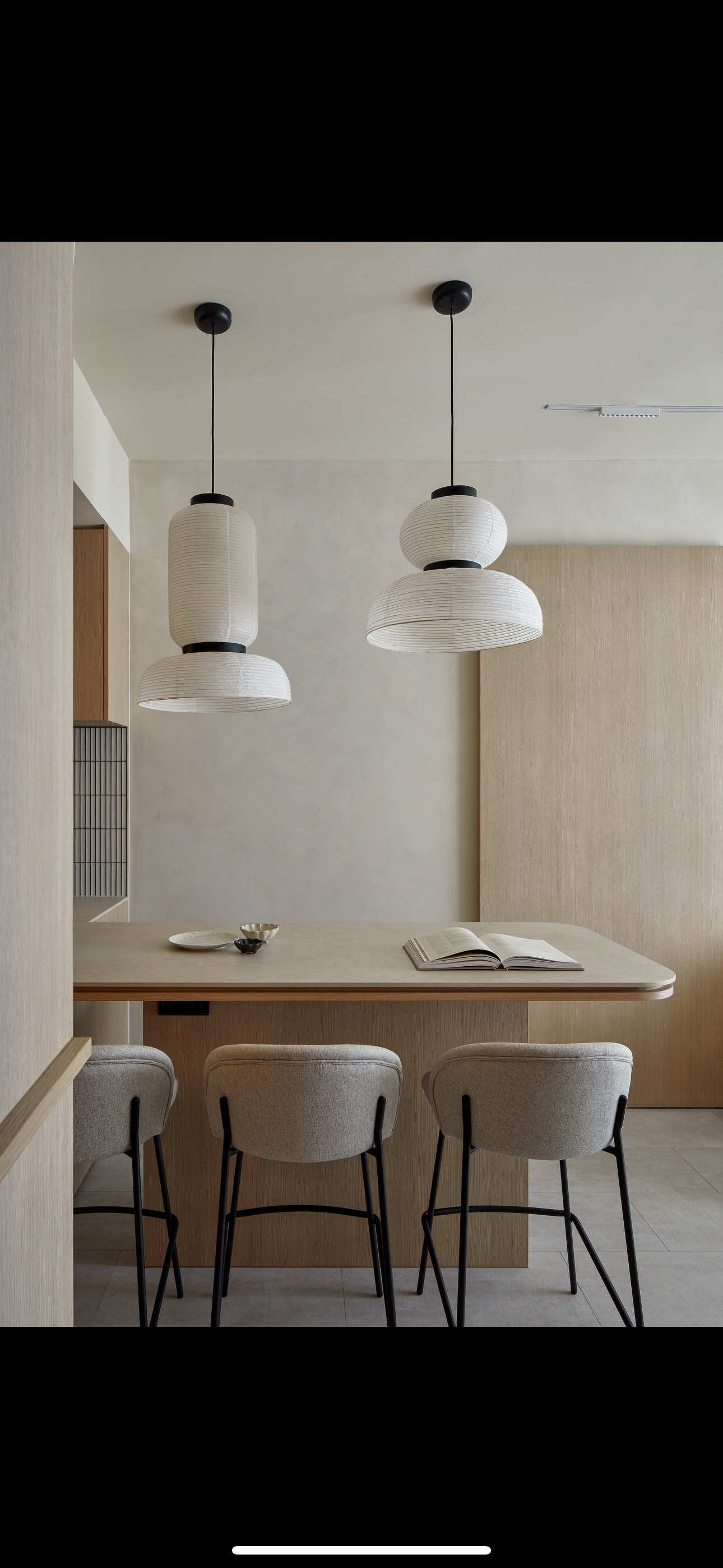 A 689sqft 2-Bedder Japandi Resale in North-east - modern dining room, minimalist design, contemporary kitchen, open floor