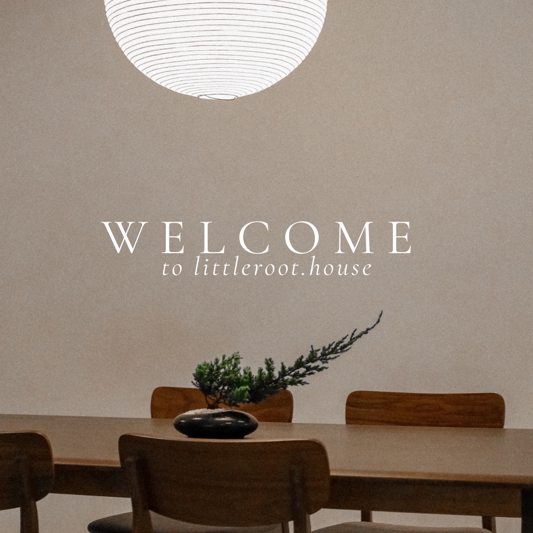 Welcome to our Littleroot House! - Modern minimalist dining room, elegant wooden furniture, sleek pendant light