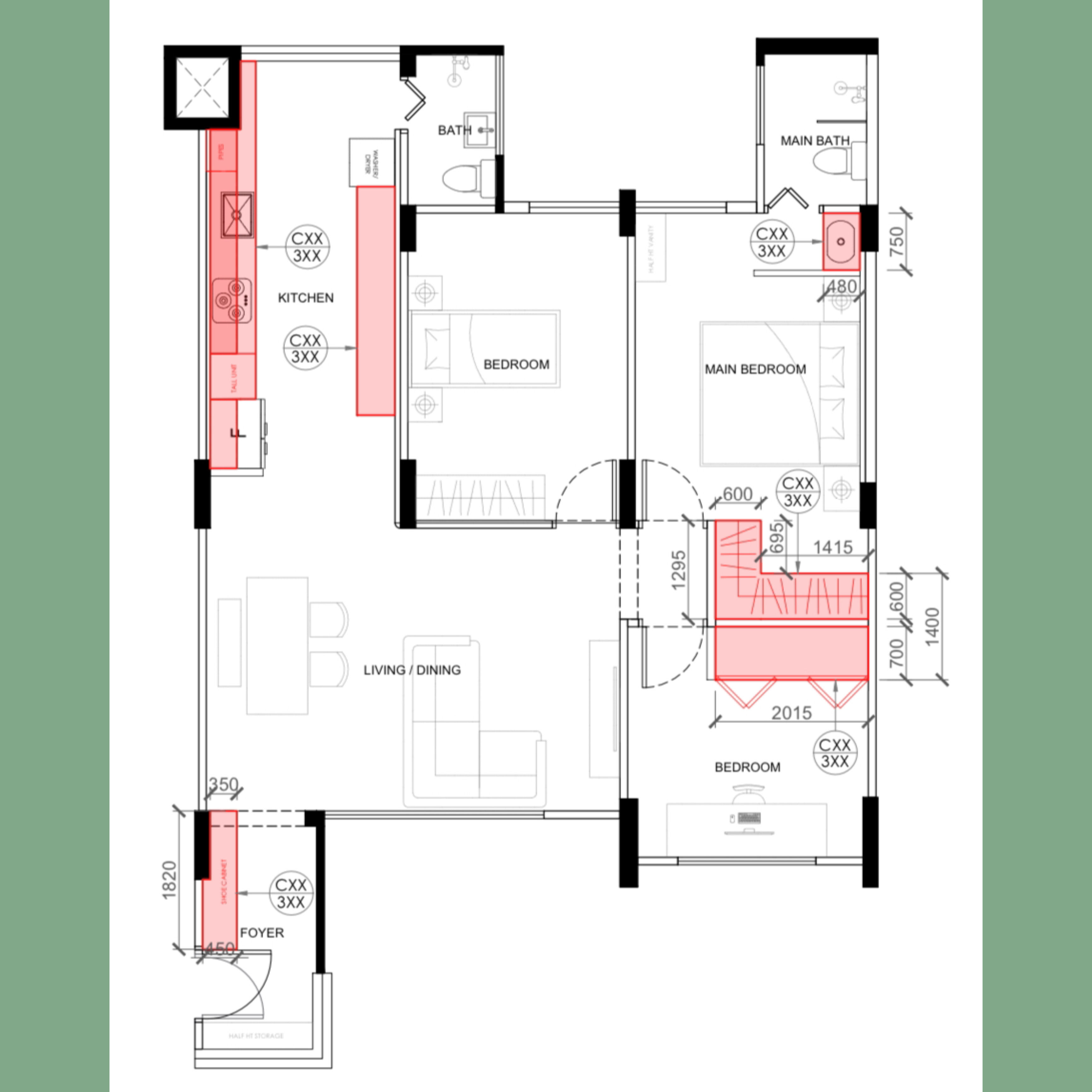 Welcome to our Littleroot House! - Living area, dining area, kitchen, bathroom, master bedroom, master bath