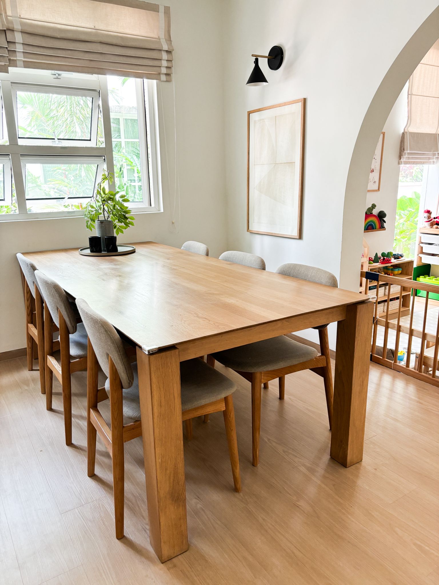 Bright and airy kids friendly home