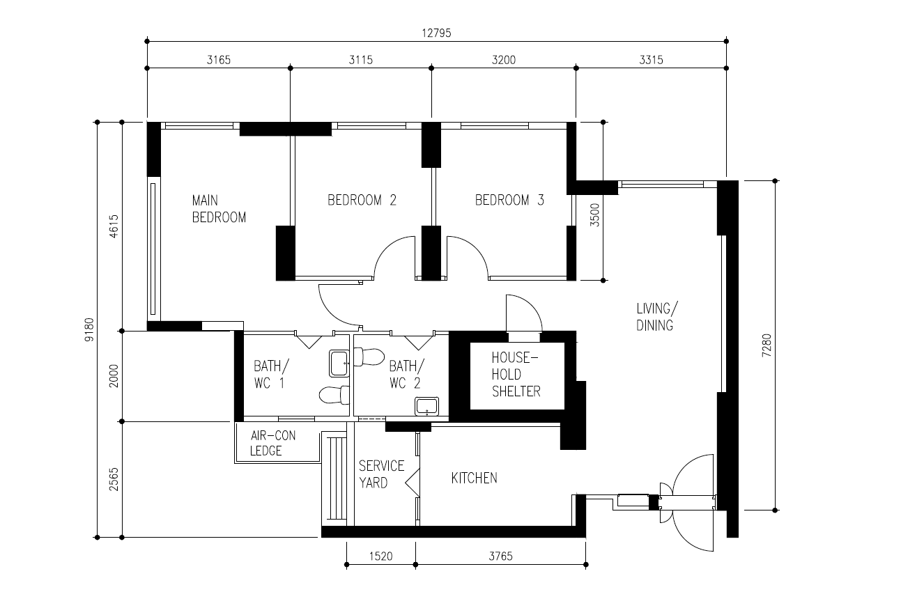 Cosy 4-room Mid-Century Boho home, inspired by nature