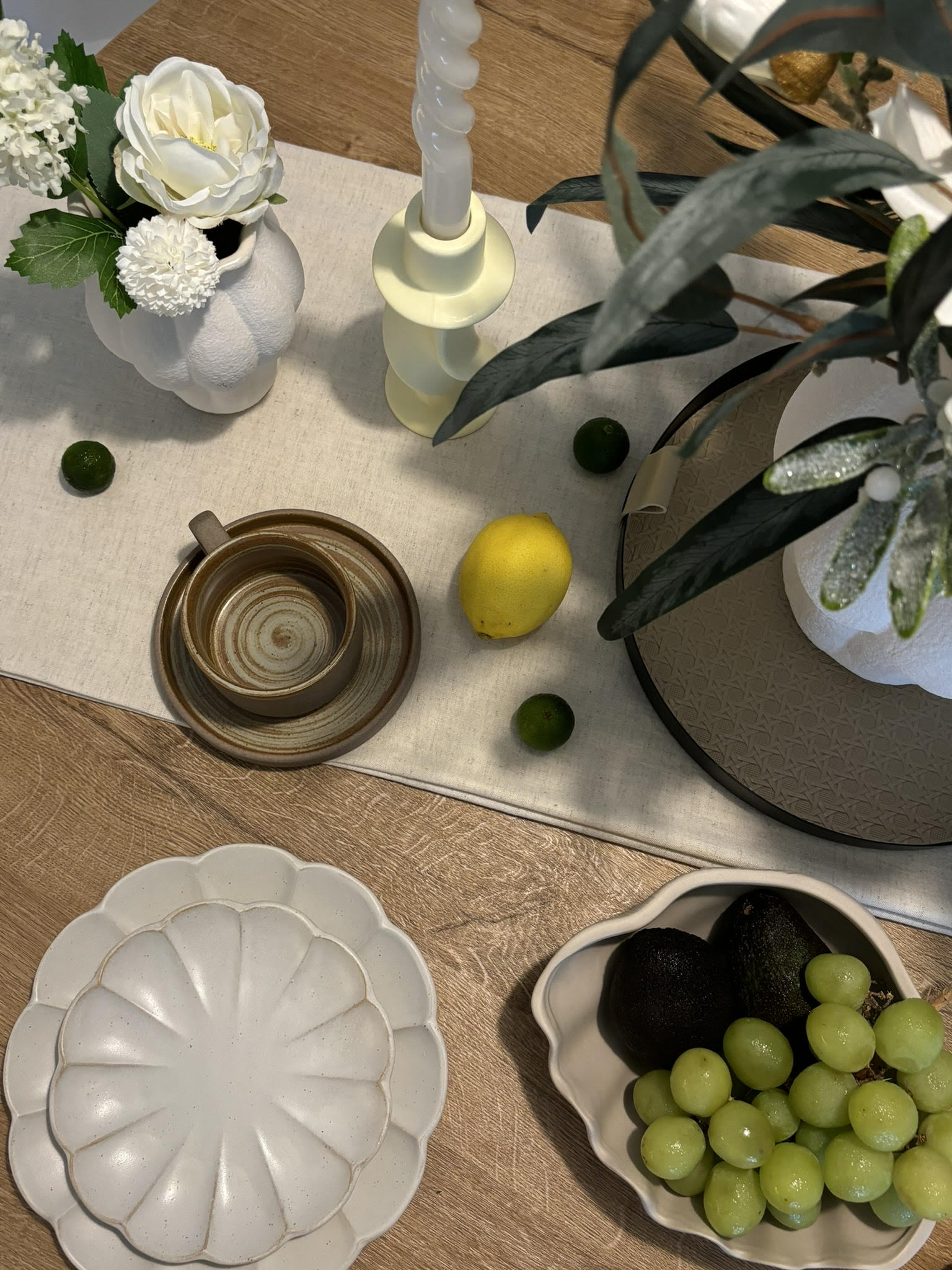 Our dining space: an area reserved for hosting meals