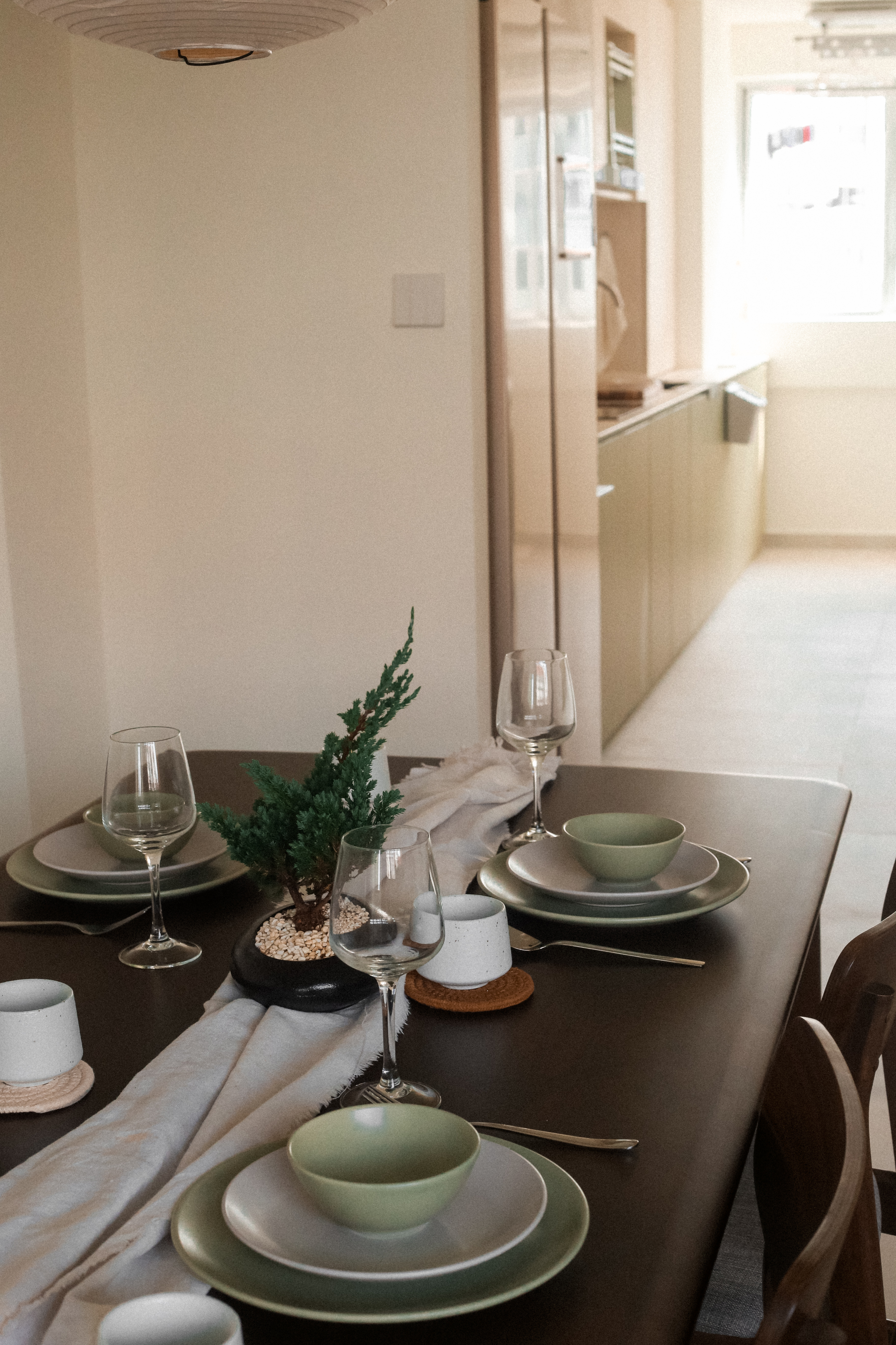 Our Cosy Dining Room: Perfect for Home-Cooked Meals & Conversations 🤎 - Modern dining room, minimalist decor, elegant table