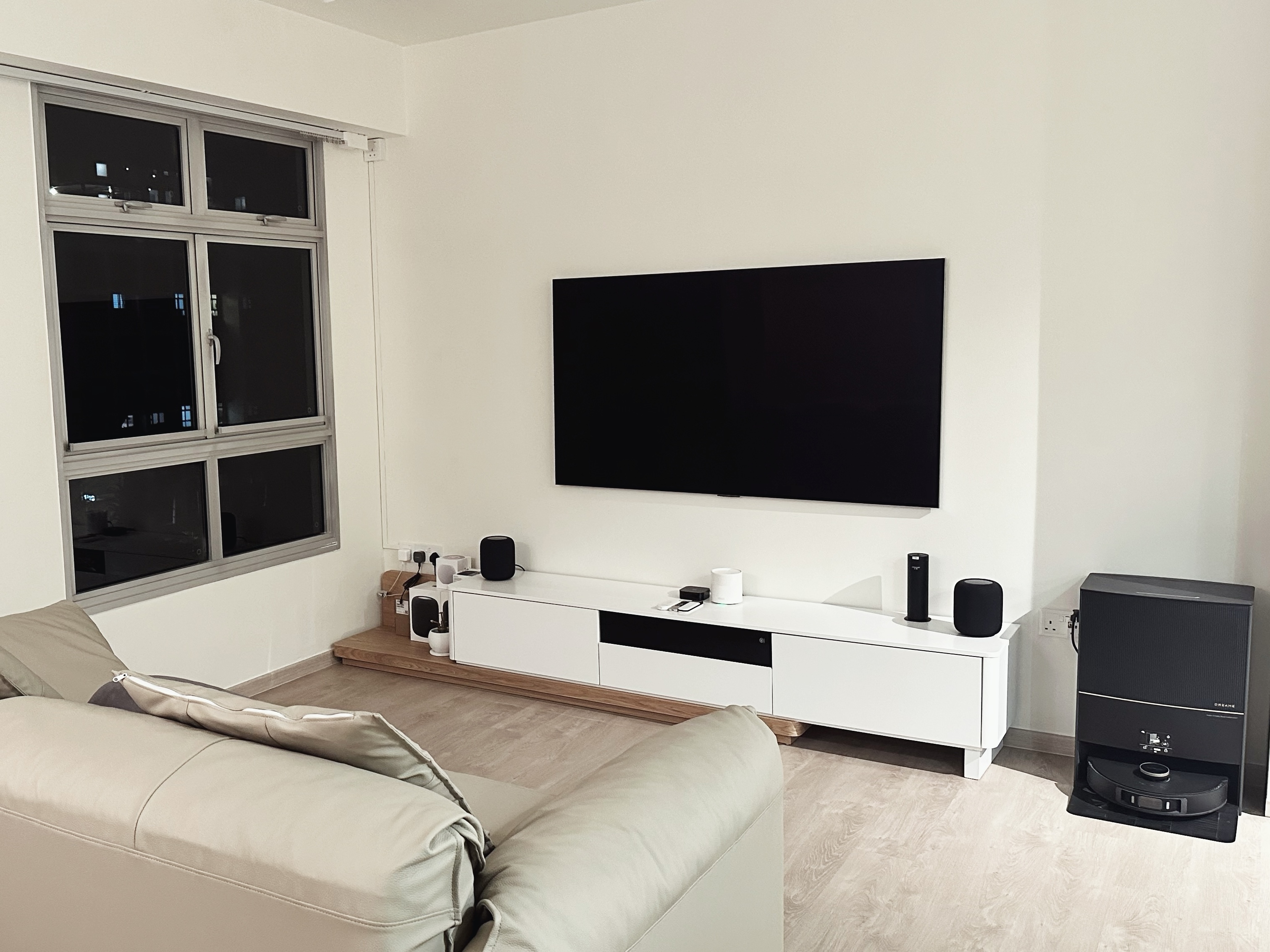 First week living in our 5 room home