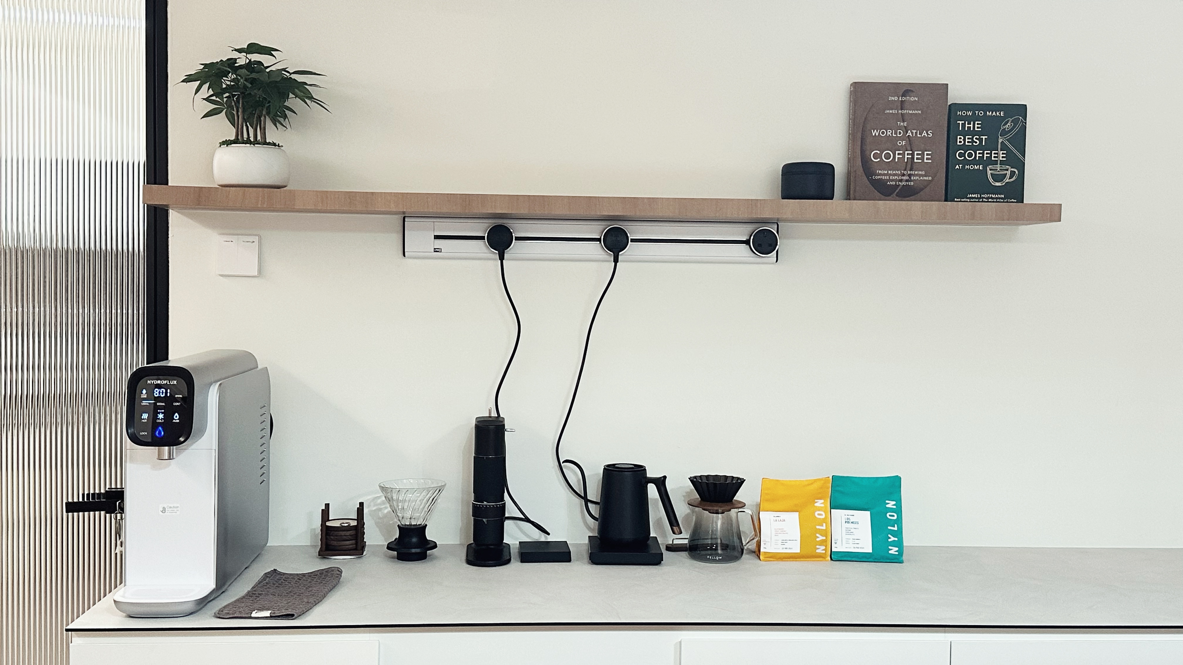 First week living in our 5 room home  - Hydro Flask, water filtration, modern kitchen, coffee machine, smart water filter