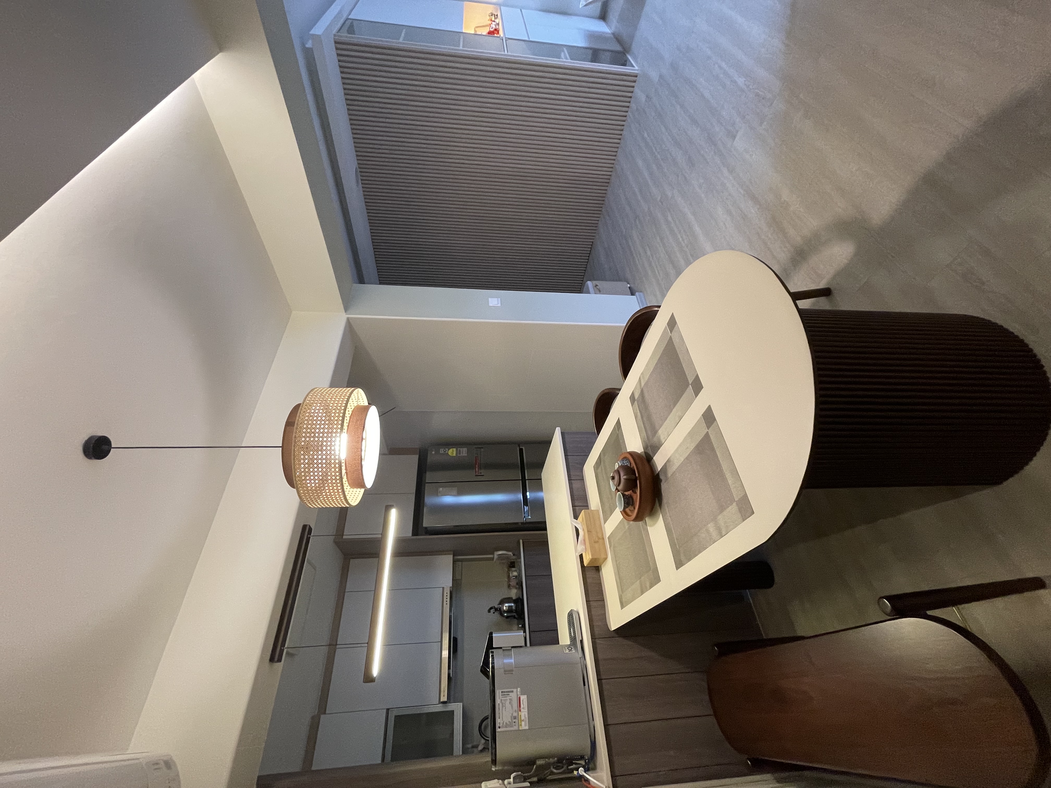 Our Dining Room:  where every meal becomes a cherished memory - Modern kitchen with sleek design, minimalist decor