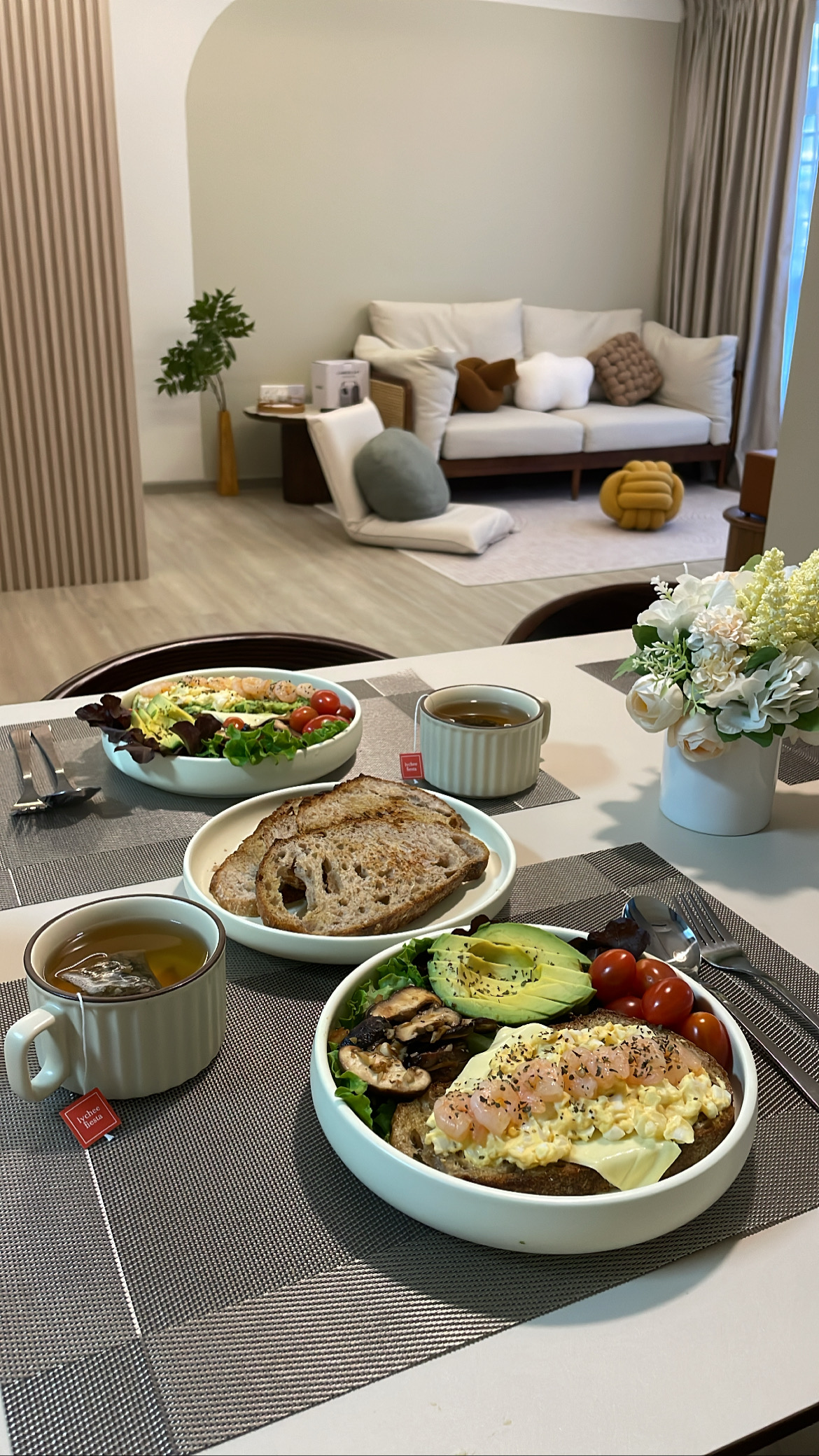 Our Dining Room:  where every meal becomes a cherished memory - home, dining room, breakfast, table setting, meal, breakfast