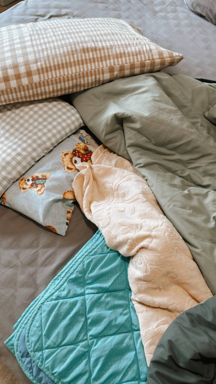 On Bedroom & Marriage Advices  - comfortable, cozy, inviting, soft, plush, warm, cozy bed, neatly arranged, layered, layered