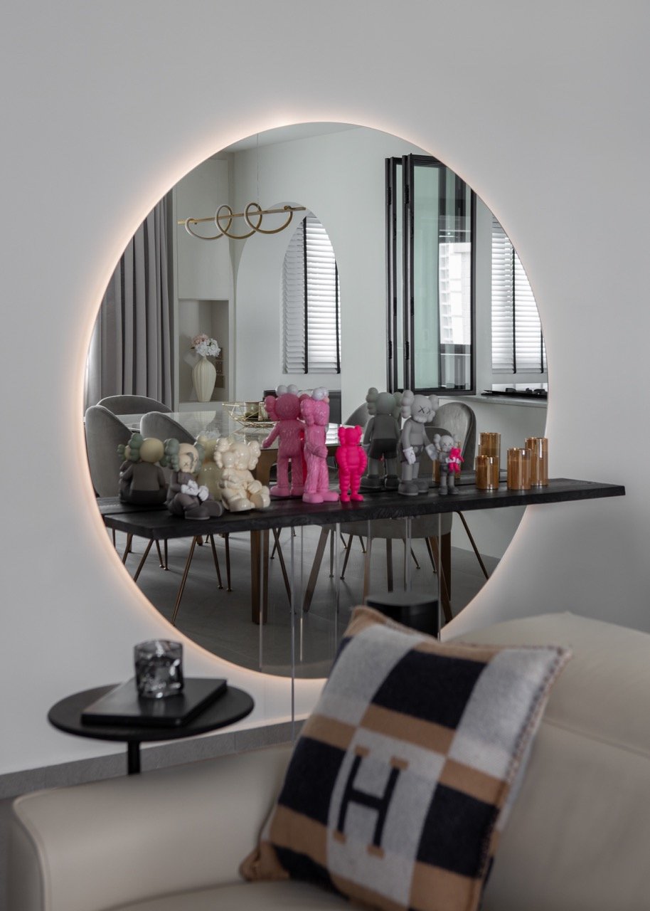 Creating the Ultimate Comfort Haven: A Closer Look at My Living Room - Modern minimalist living room, sleek black dining