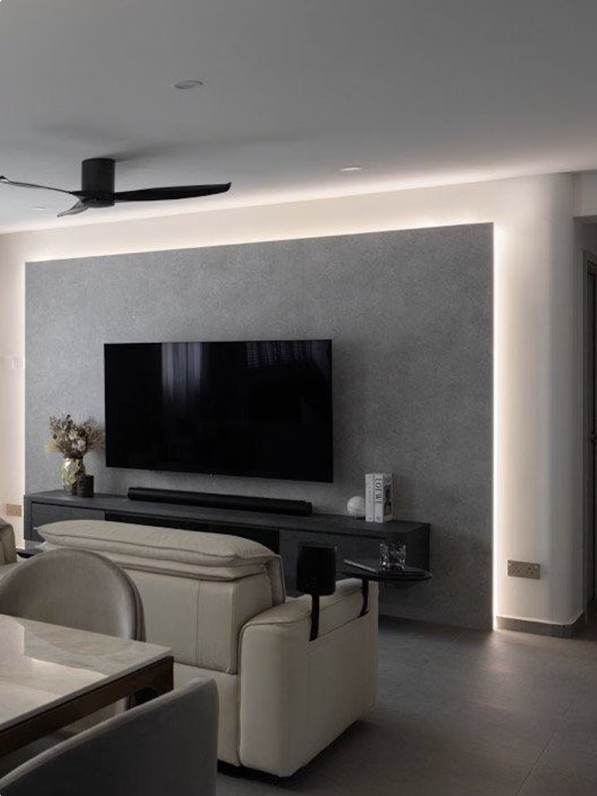 Creating the Ultimate Comfort Haven: A Closer Look at My Living Room - Modern living room, minimalist design, sleek