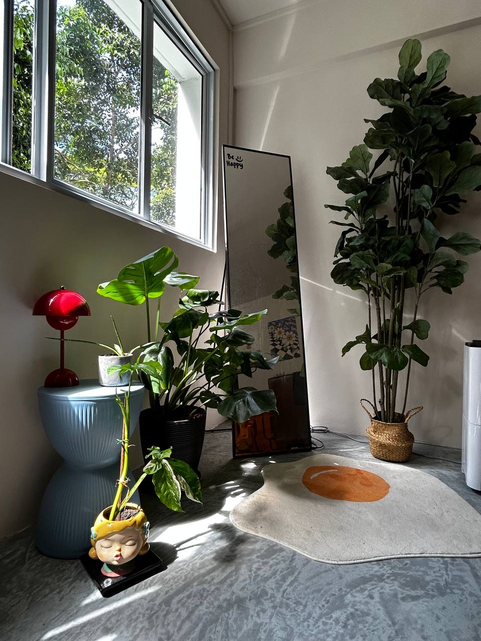 Pot it Like its Hot: Our Plant Collection  - Large windows, natural light, indoor plants, greenery, indoor decor, modern