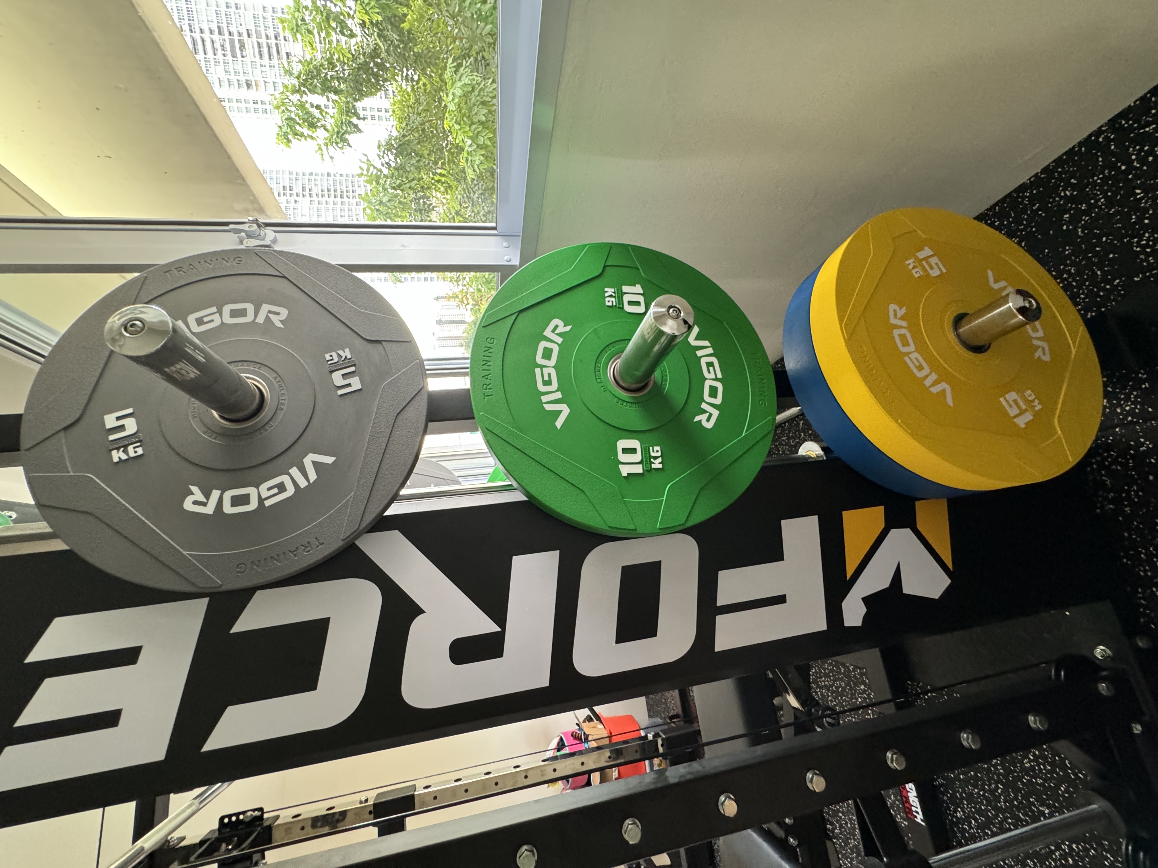 From taukwa to taupok in the GYM ROOM 🏋️ - Weightlifting, barbell, gym equipment, weight plates, barbell rack, indoor gym