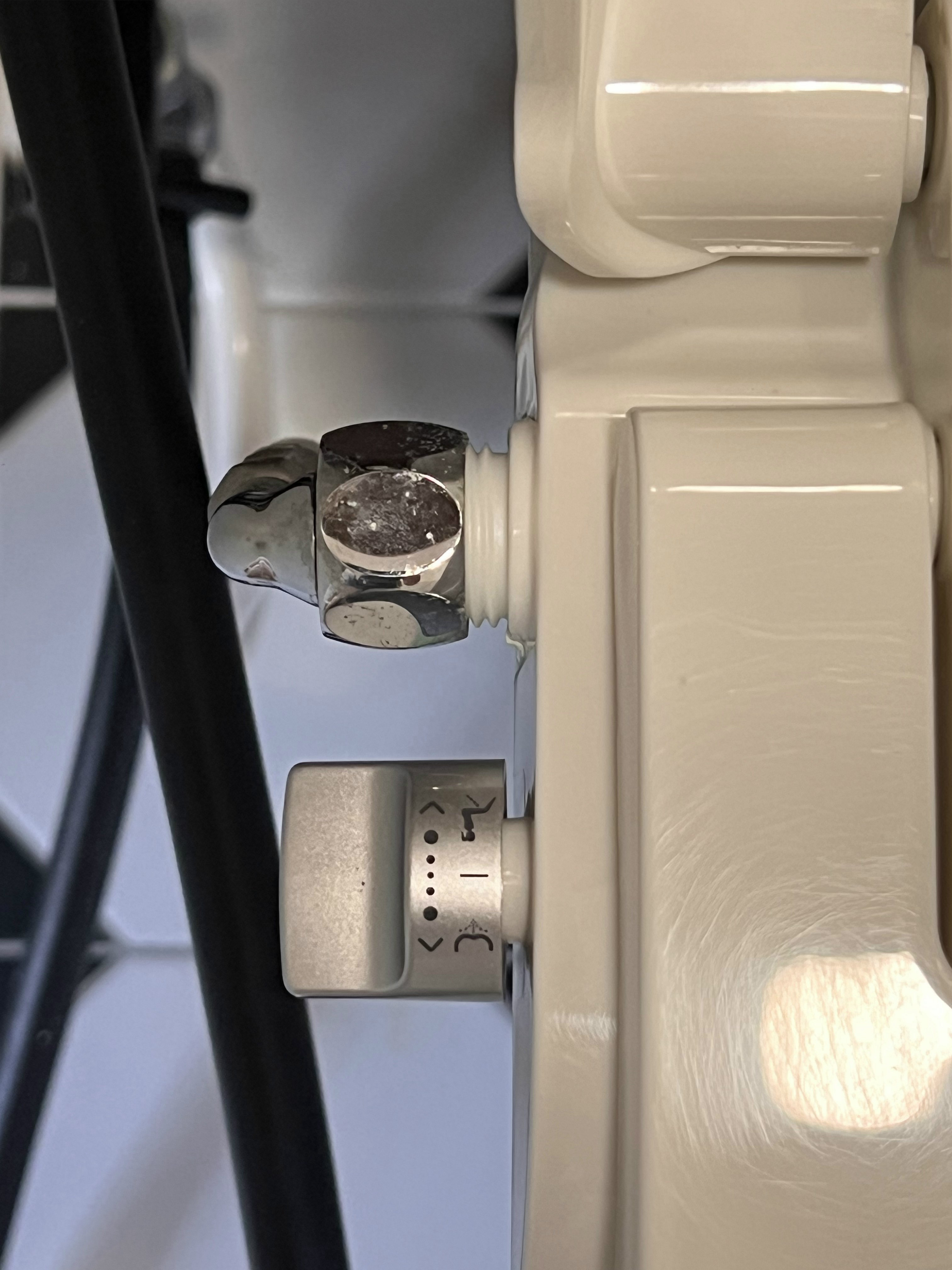 Classic Farmhouse Bathroom Design with Circle Windows in 4Rm HDB  - Precision screwdriver, chrome finish, metallic surface