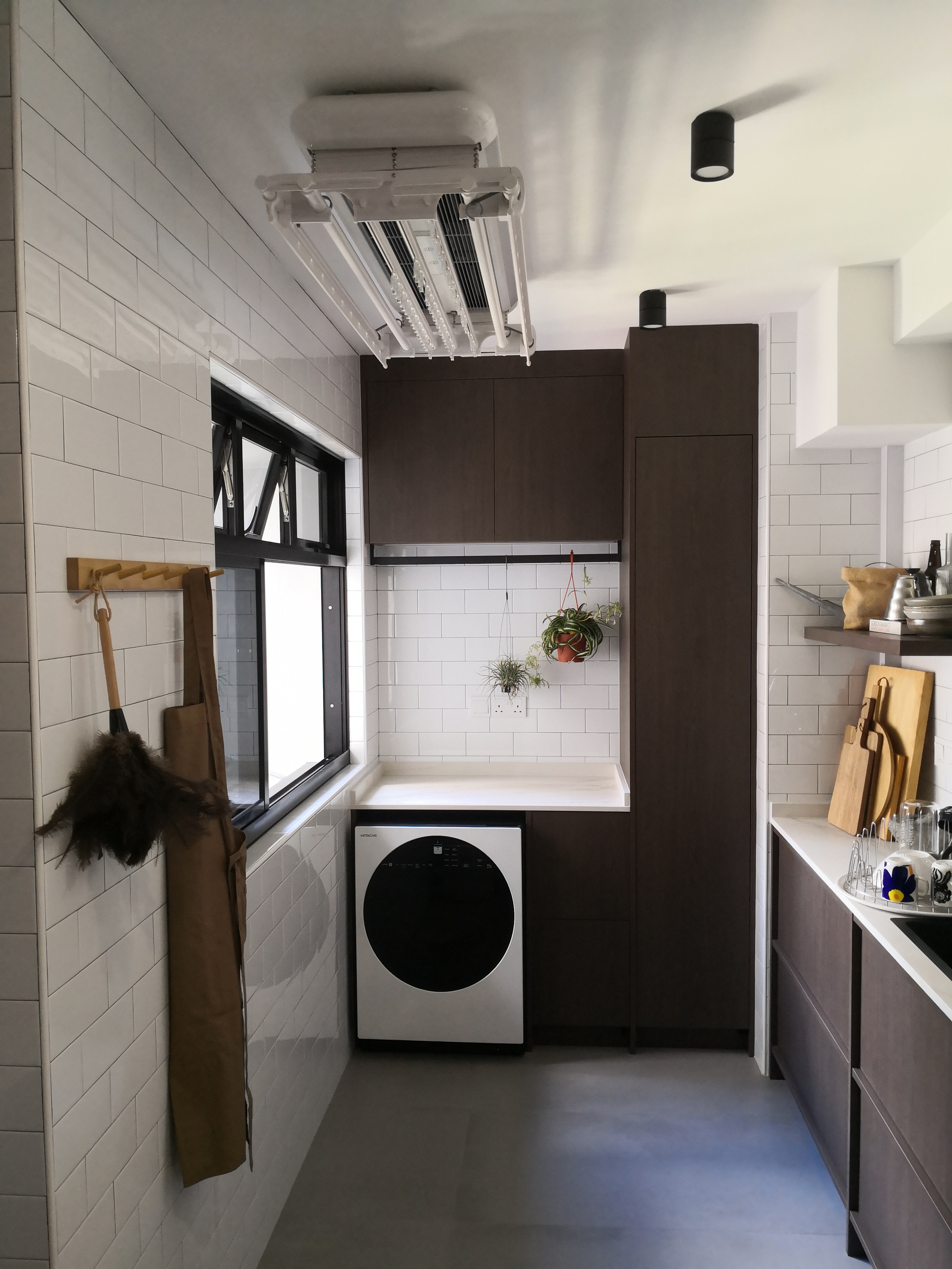 A-Laundry-Area-Within-A-Kitchen