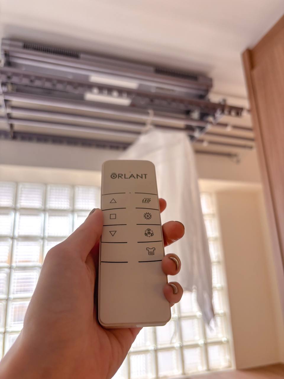 Keeping it Minimalist - Service Yard - Indoor air conditioner control panel, remote control, LED display, control buttons