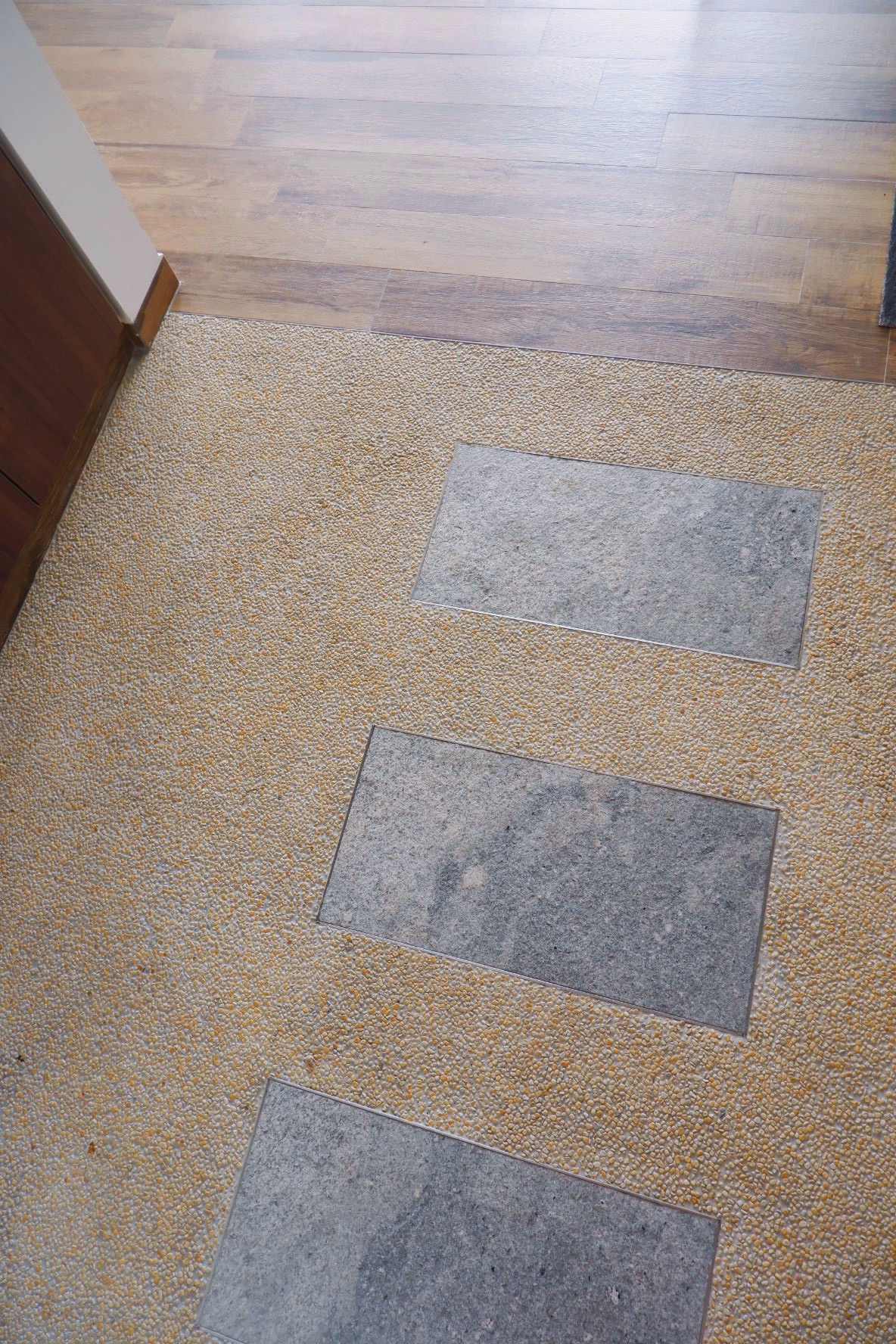 Our Entryway: "Hey Siri, I'm home"  - Wooden floor, wooden panel, hardwood floor, wooden texture, natural wood, wooden