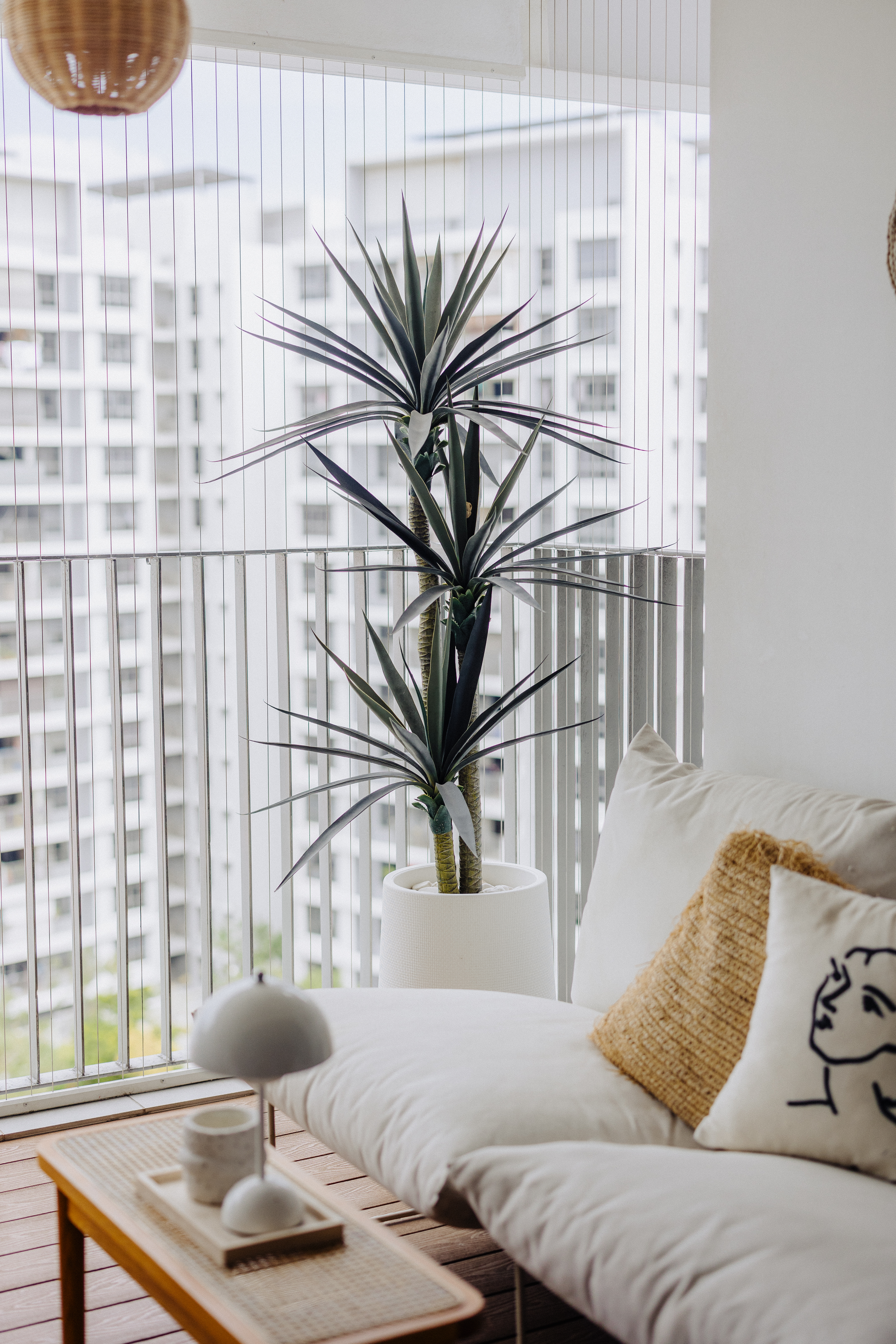 Photographer/Videographer couple’s cosy styled DBSS home in Yishun - Modern living room, cozy ambiance, large window