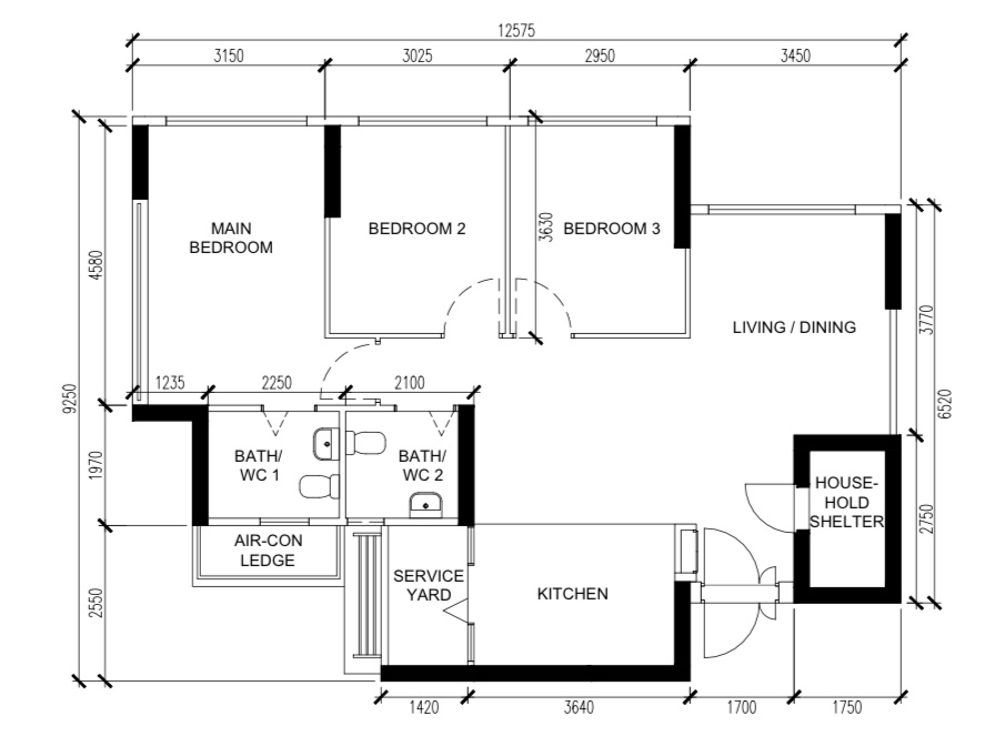 A Peek Inside Our Minimalist Sanctuary  - Living room, dining room, kitchen, bathroom, WC, bedroom, main bedroom, living