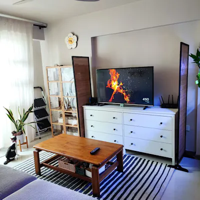 Customer home photo 5: Welcome to our 15K modest & minimal home with 2 cats