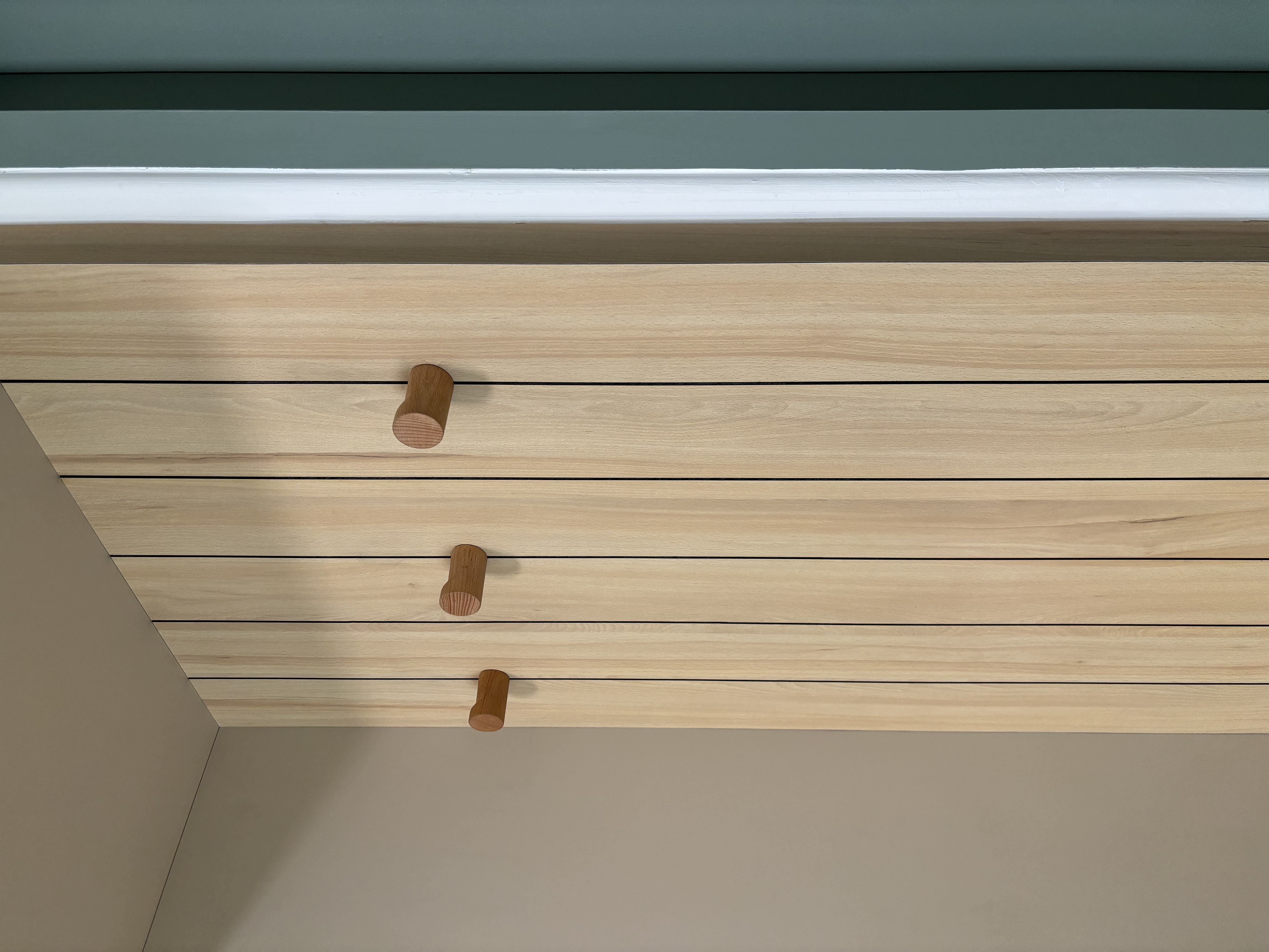 Bright, Airy & Relaxing 4-room Coastal Farmhouse at $40k - Wooden surface, horizontal lines, minimalist design, modern decor