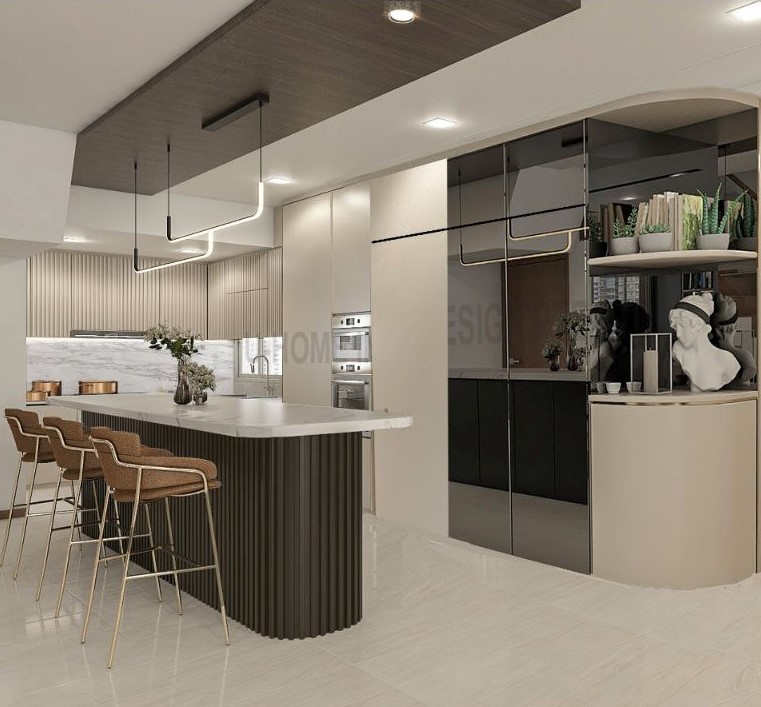 From Renders to Reality: Visualisation is Key! - modern kitchen, contemporary design, sleek countertops, minimalist style