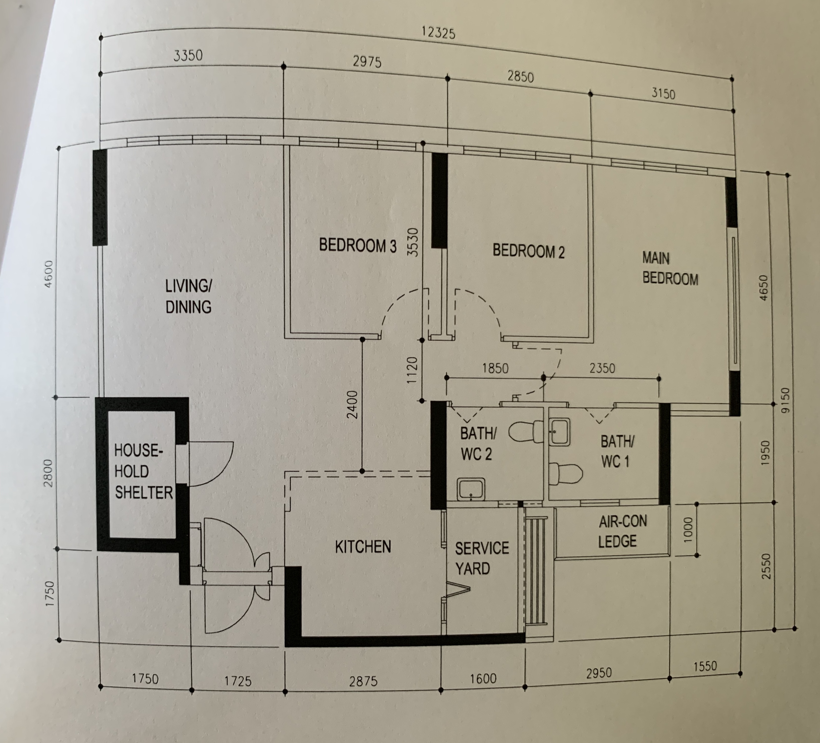 Simple Scandinavian home under $30k renovation in the East - Livable area, kitchen, living room, dining room, house hold