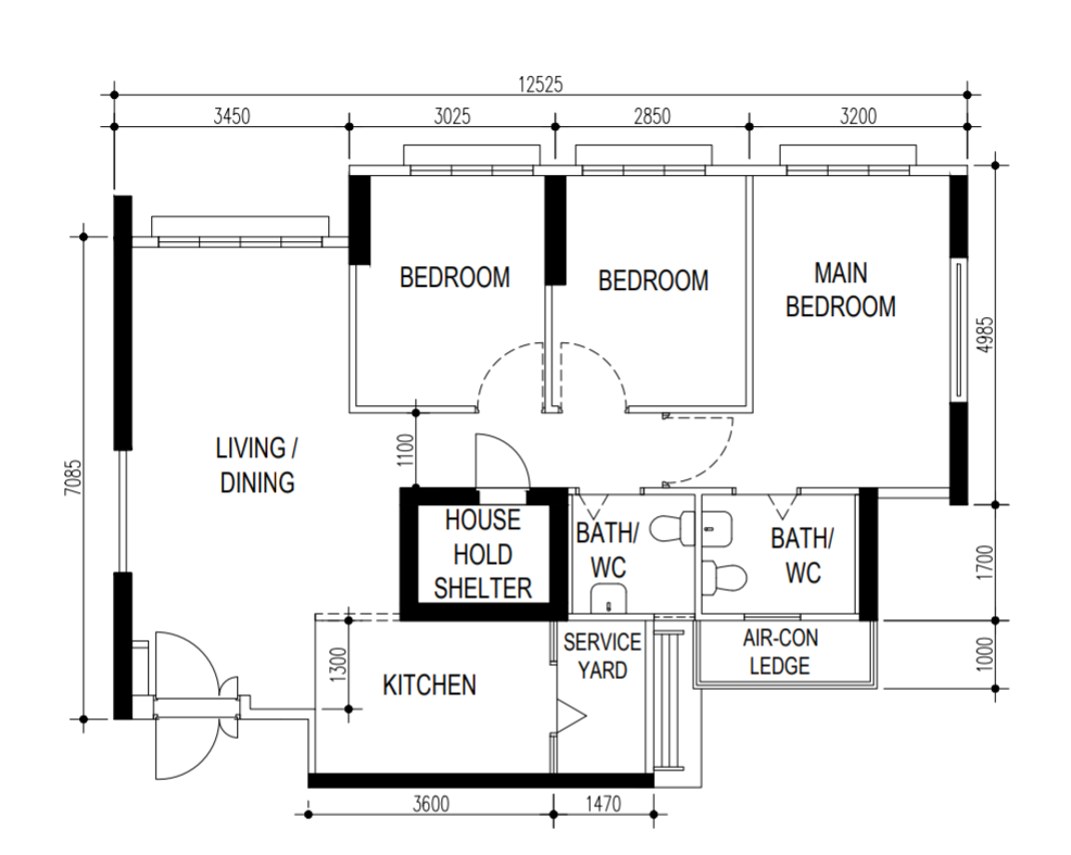 House Tour: Dark Modern Minimalist under 35k Renovation - Living area, dining area, kitchen, house hold shelter, bedroom
