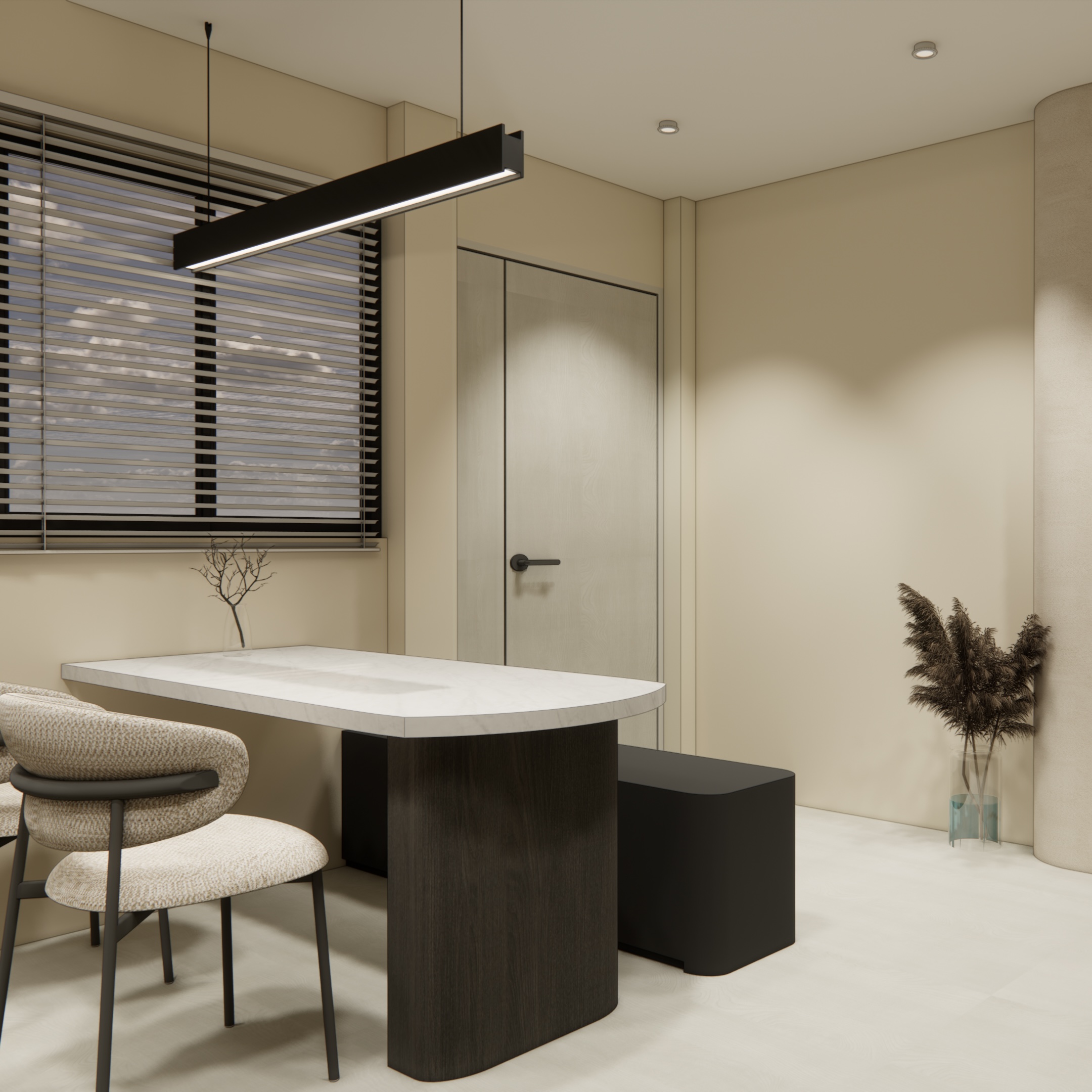 Render-vs-Reality:-Our-Dining-Corner-🍽️