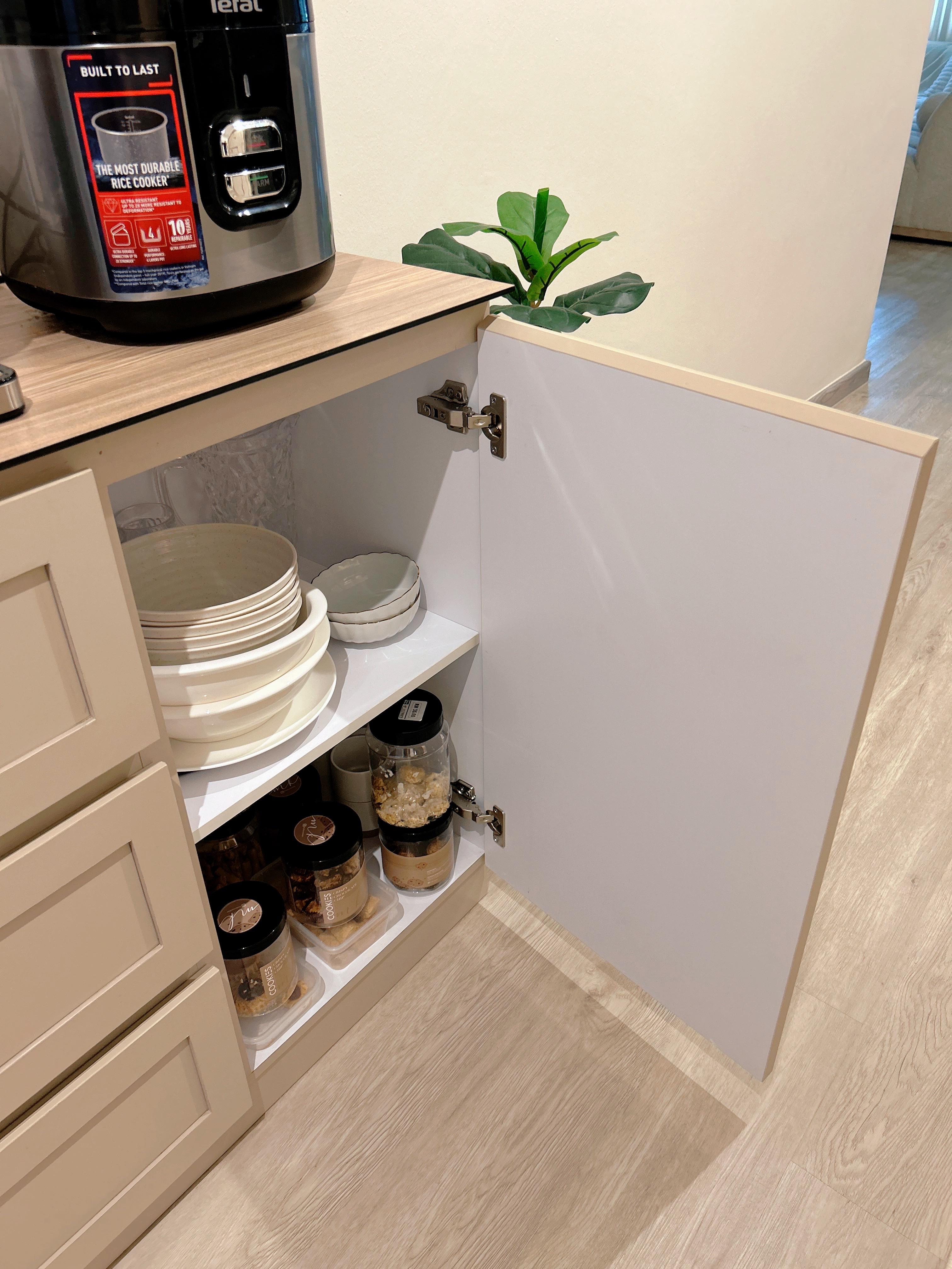 An Open-Concept Galley Kitchen: Where Style Meets Function - Rice cooker with durable design, built to last feature