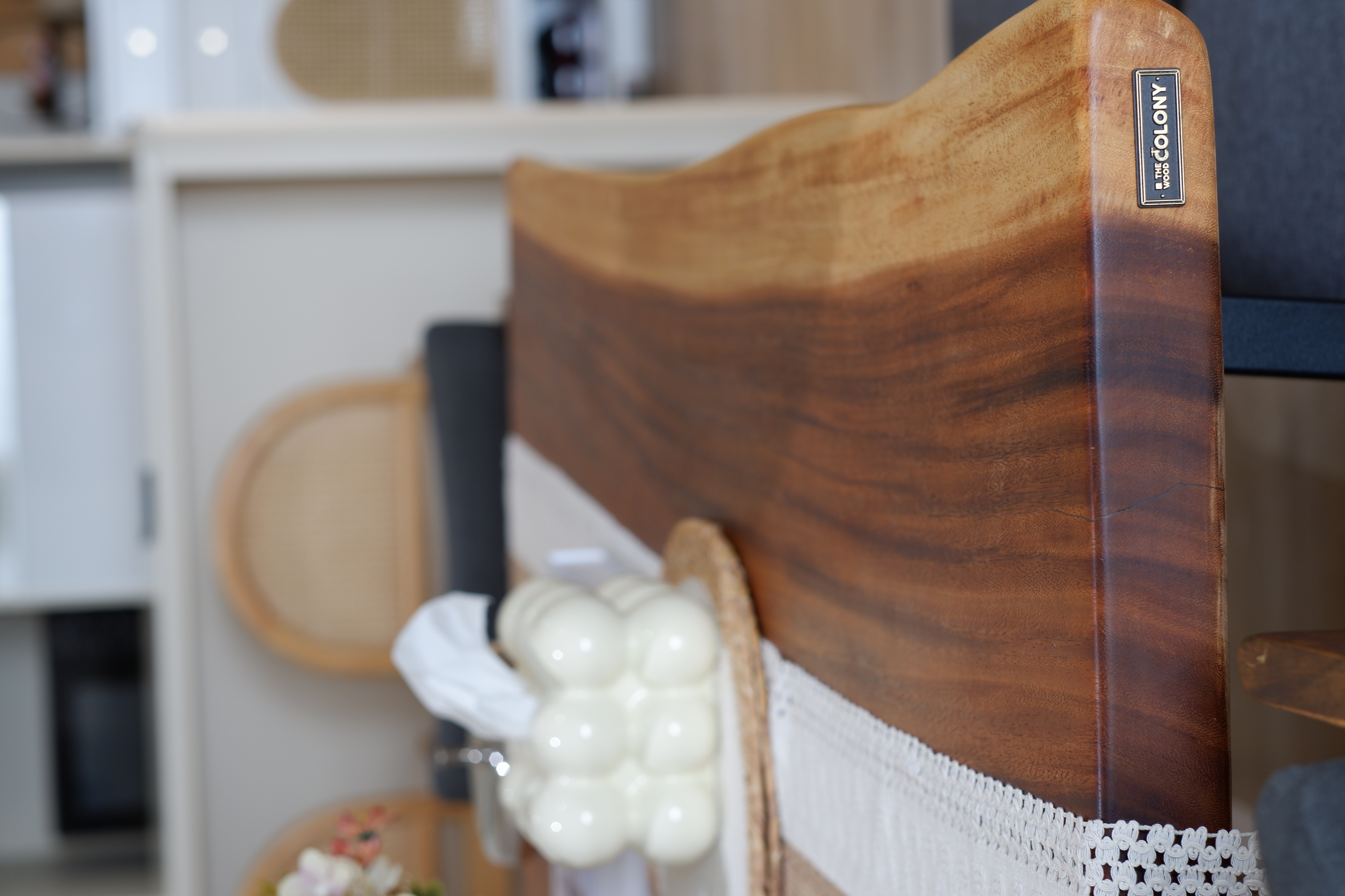 Dining Area - a cosy place where we host family and friends - Wooden chair, wooden texture, wooden finish, wooden panel