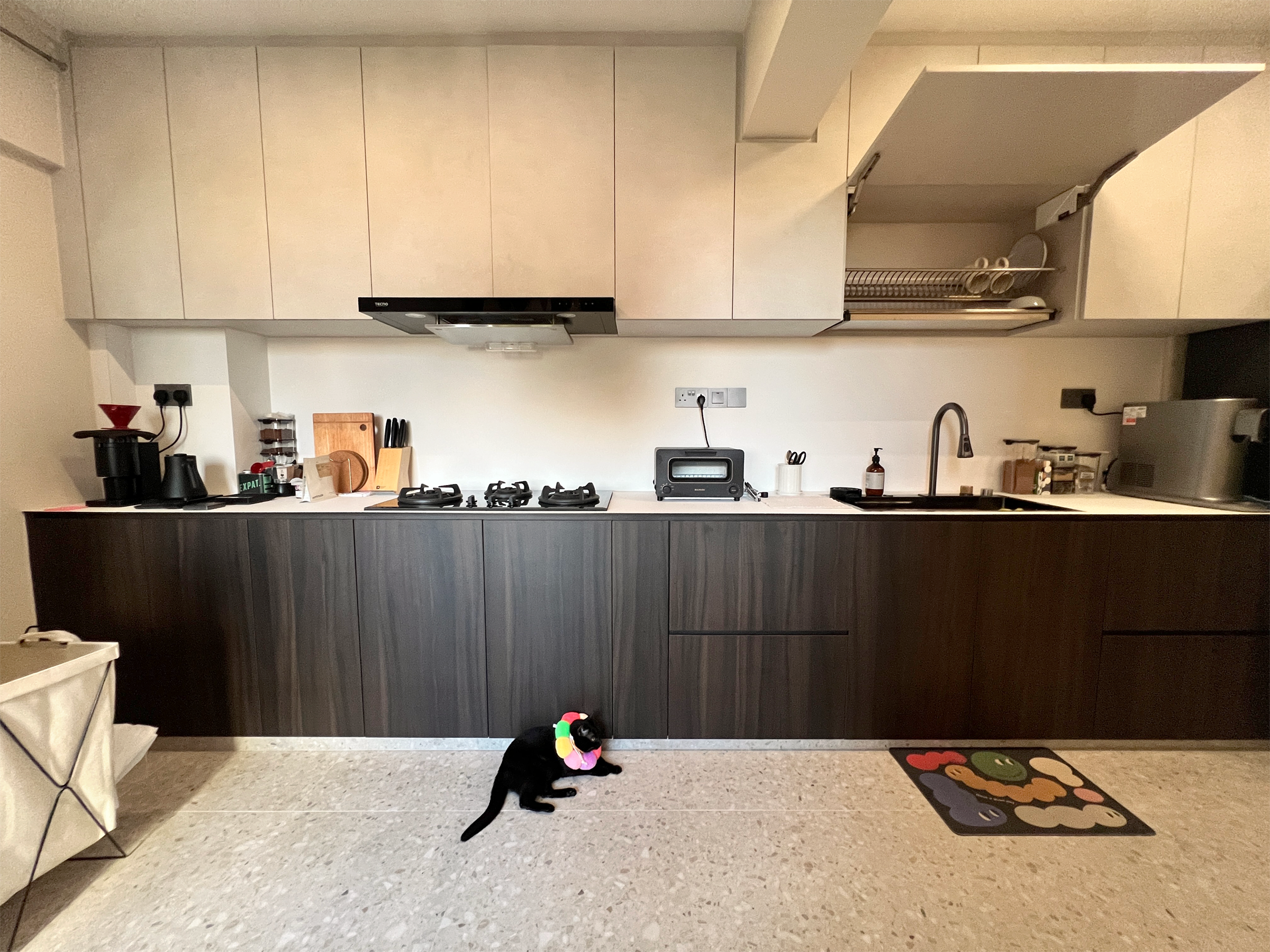 Renders vs Reality, some practical tips from our reno journey 🙊🙉 - kitchen, modern kitchen, compact kitchen, kitchen