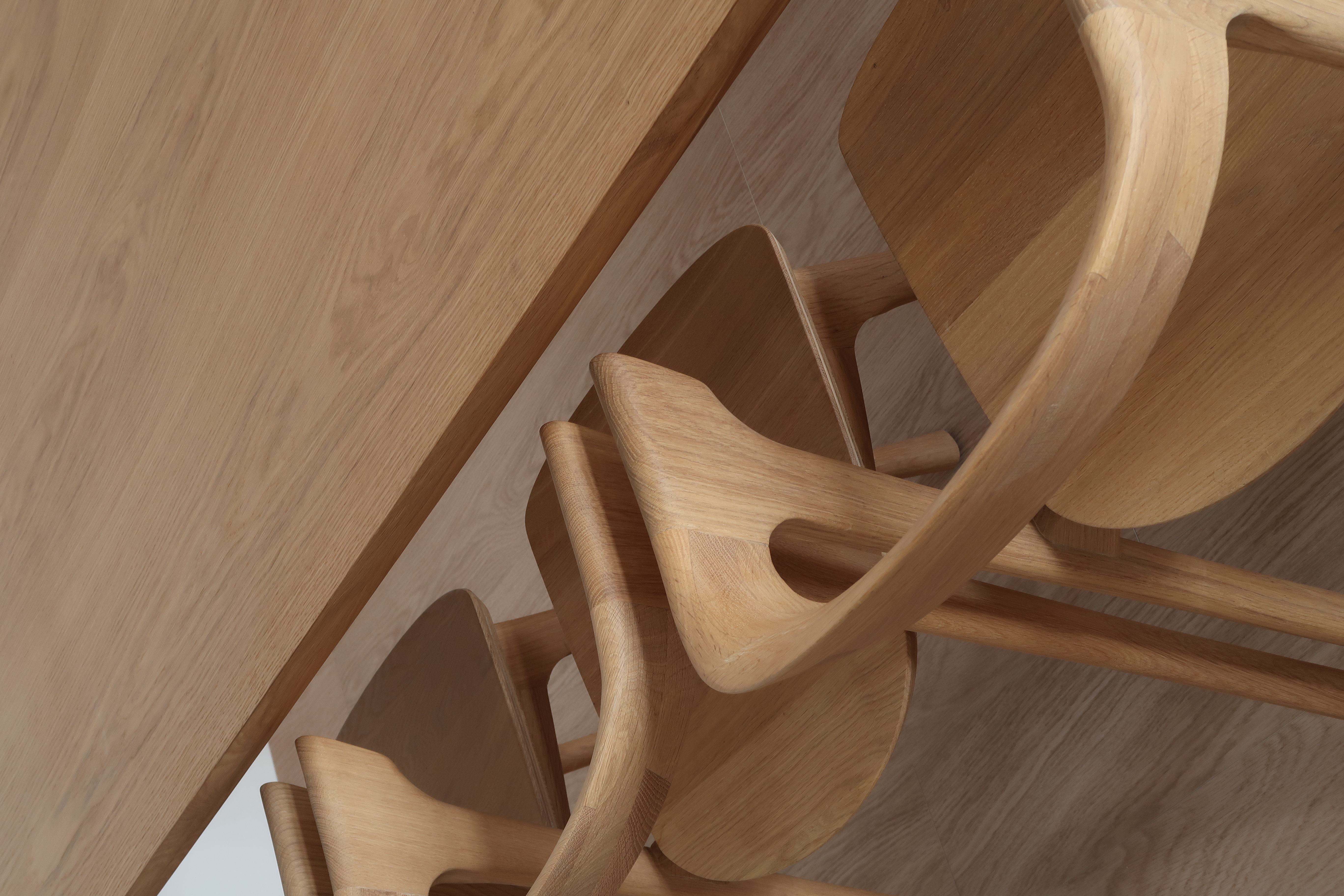 Dining Space: A Cosy Haven for Gatherings and More - Wooden chair, wooden table, wooden floor, wooden legs, wooden chair