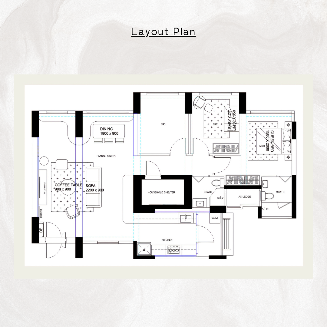 Renders vs. Reality: A Visual Journey - Living area, dining area, kitchen, bedroom, bathroom, living room,