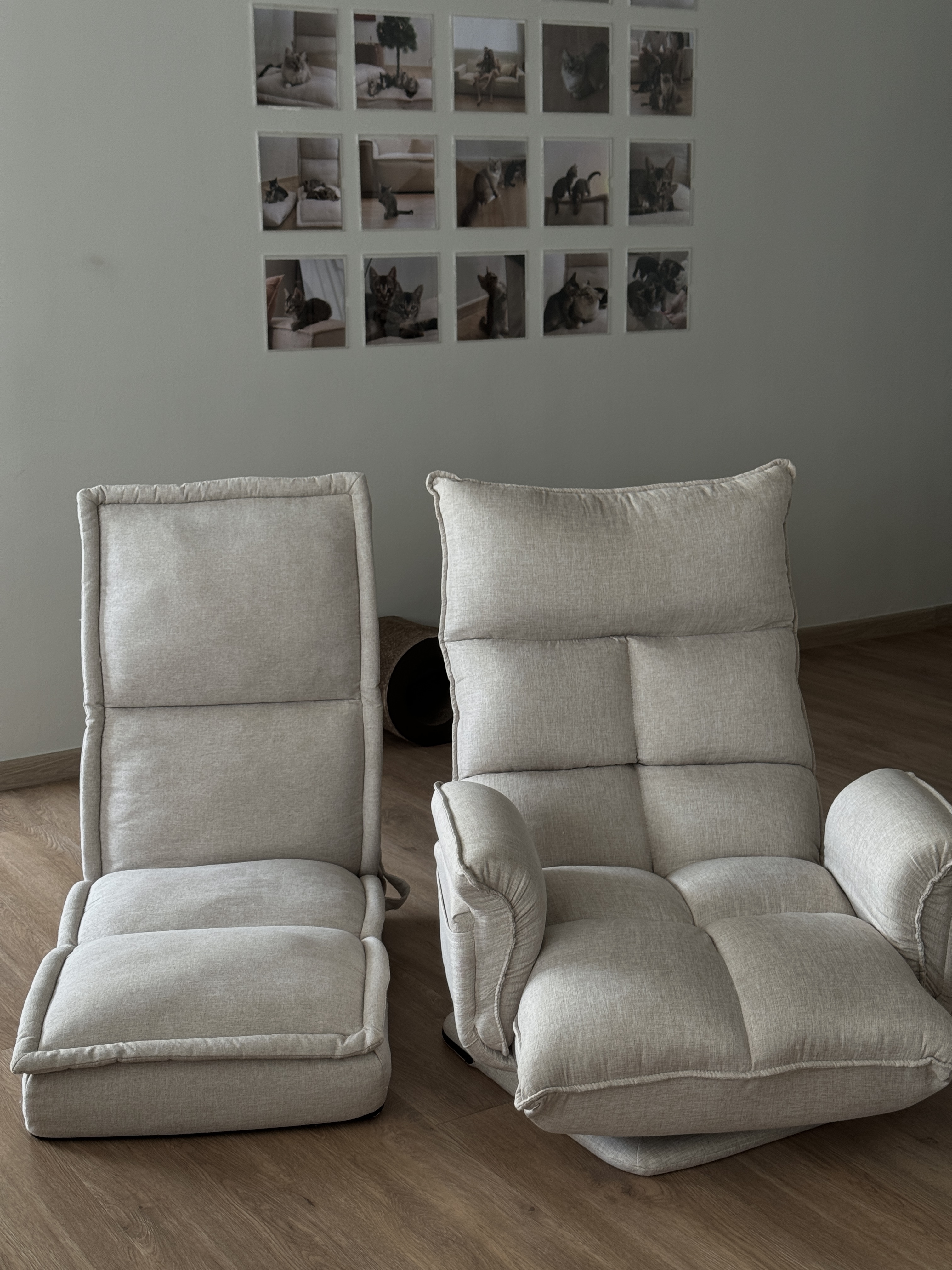Home Styling: Tips to create a Cozy and Inviting Space - Light beige recliner, comfortable seating, modern design, plush